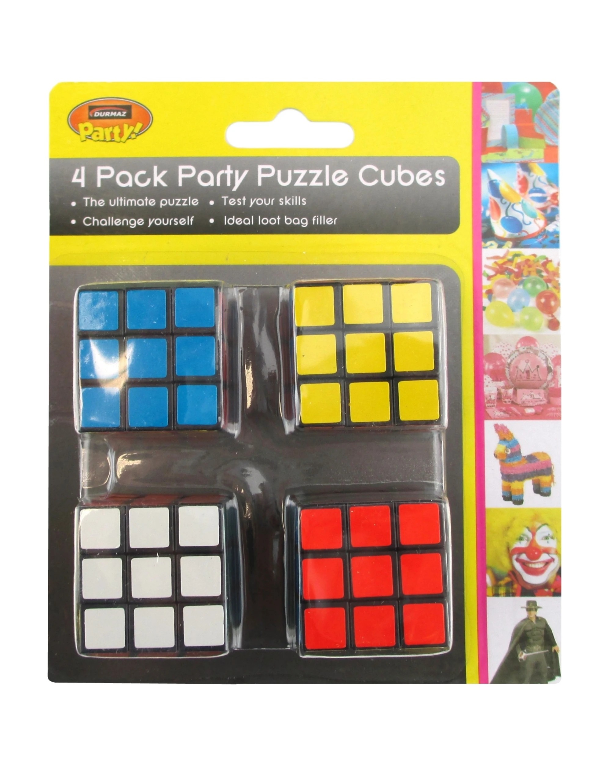 1 Durmaz Mini Puzzle Cubes Pack of 4, 1 of 1