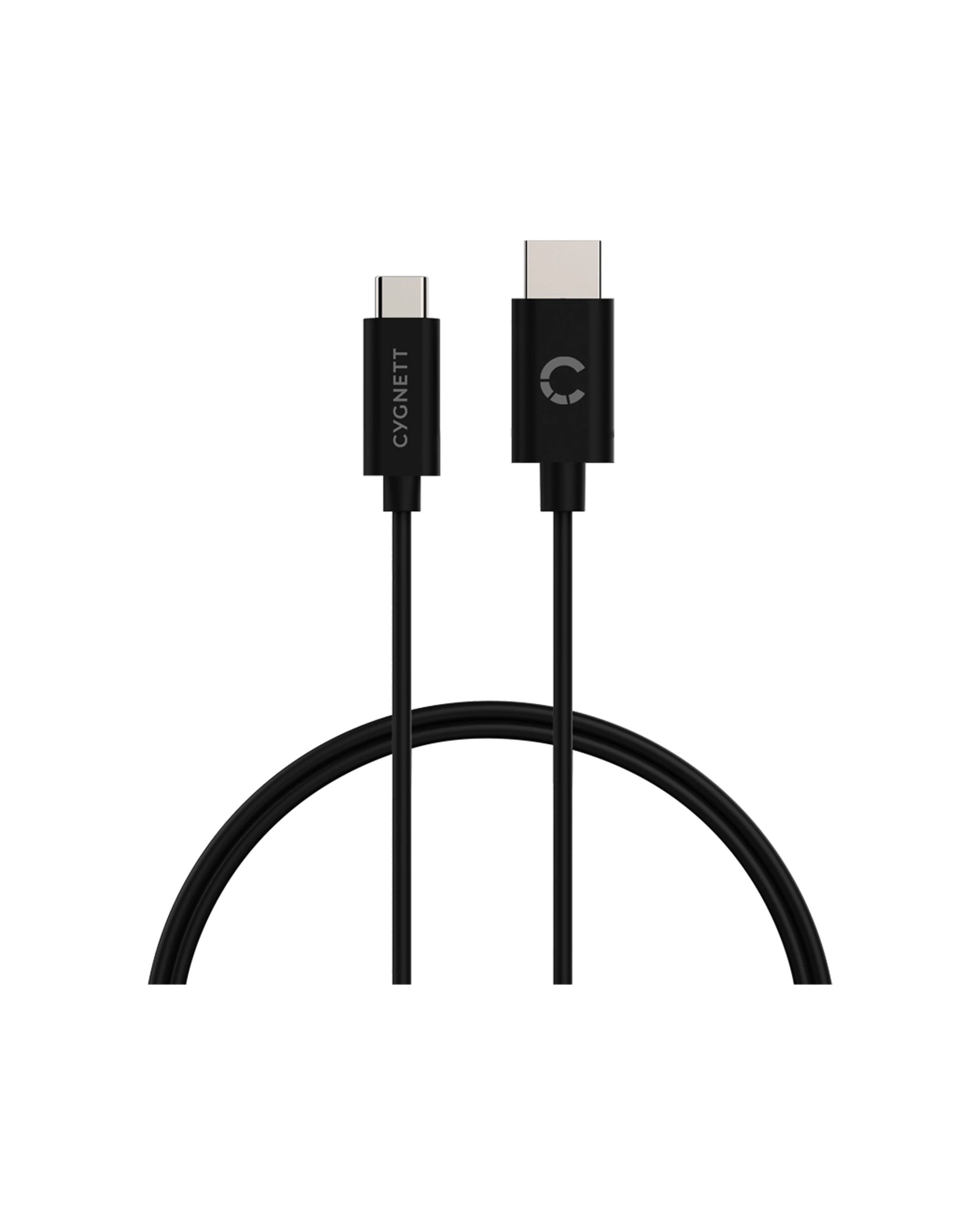 2 Cygnett Unite 4K 60Hz Resolution USB-C to HDMI Braided Cable 1.8m - Black, 2 of 2