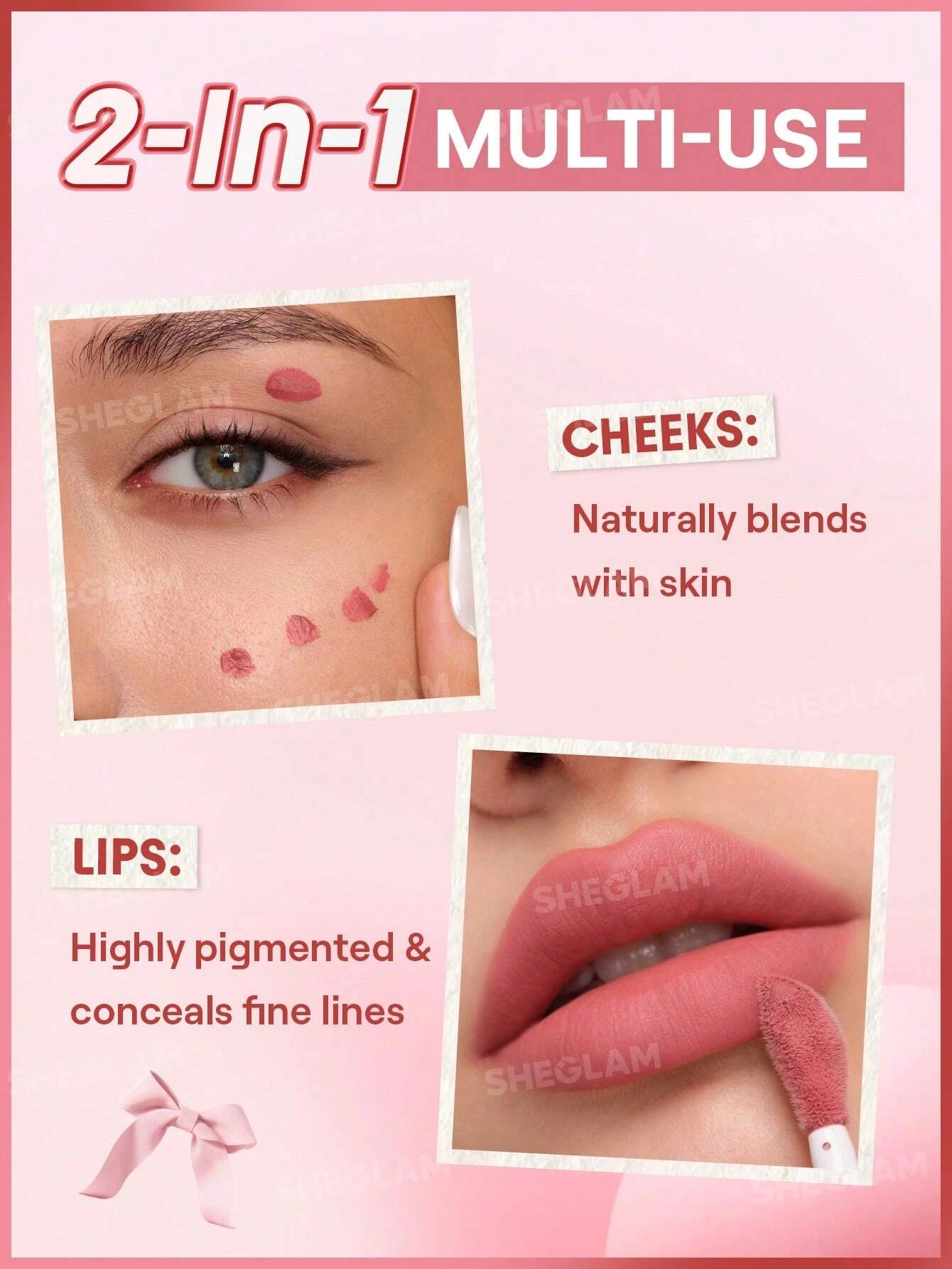 6 SHEGLAM Air Plush Lip & Cheek Cream - On Air, 6 of 9