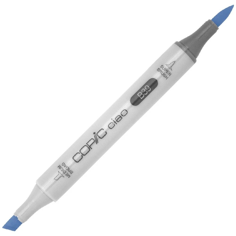 1 Copic Ciao Dual Nib Marker B39 Prussian Blue, 1 of 3