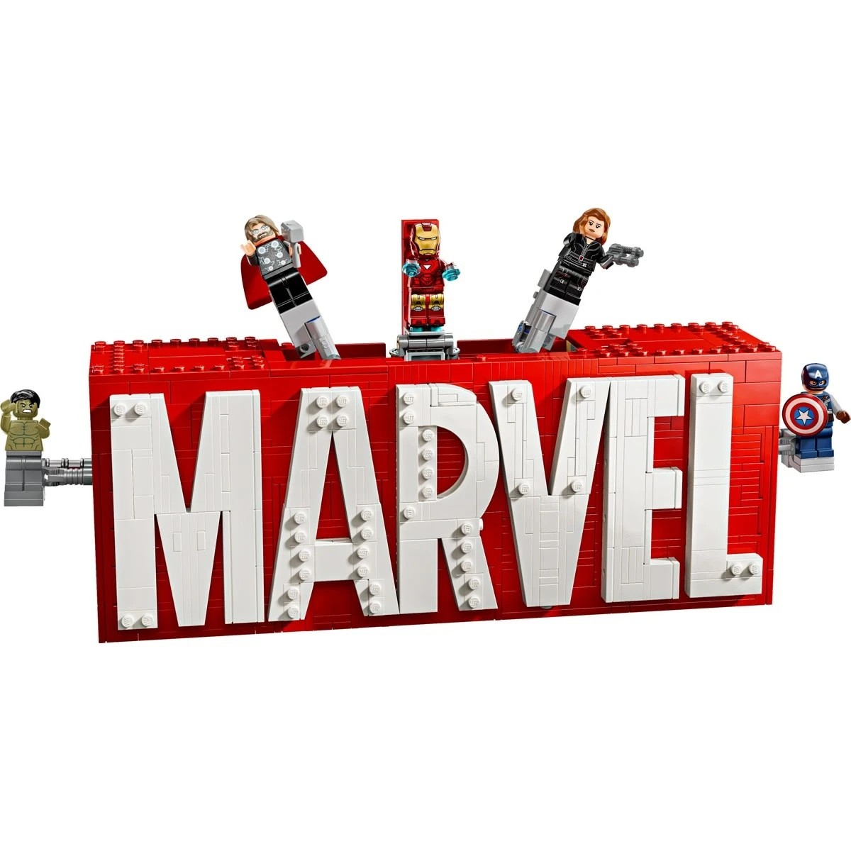 3 LEGO Marvel: Marvel Logo & Minifigures 76313, 3 of 10