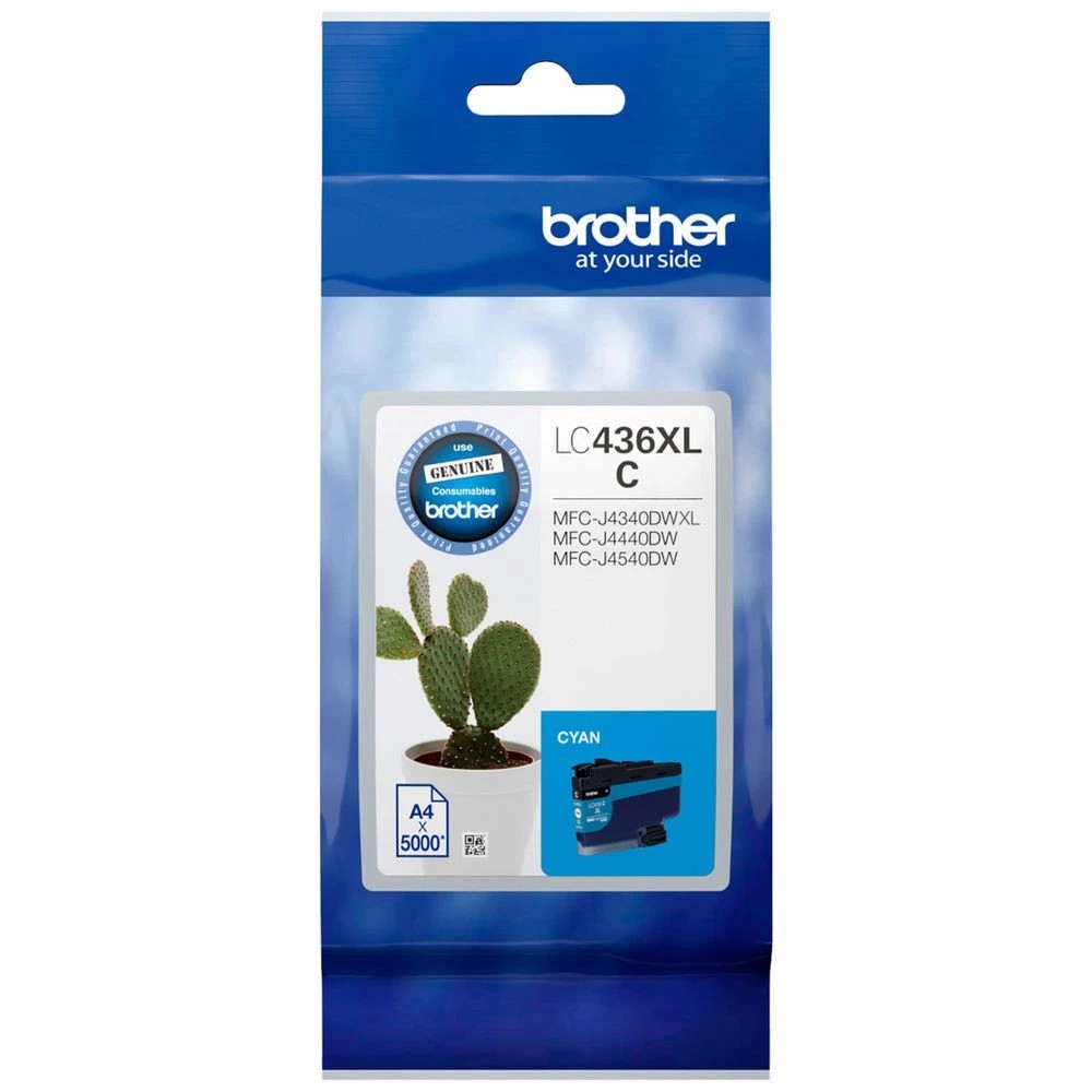 1 Brother INKvestment LC 436XL Ink Cartridge Cyan, 1 of 1