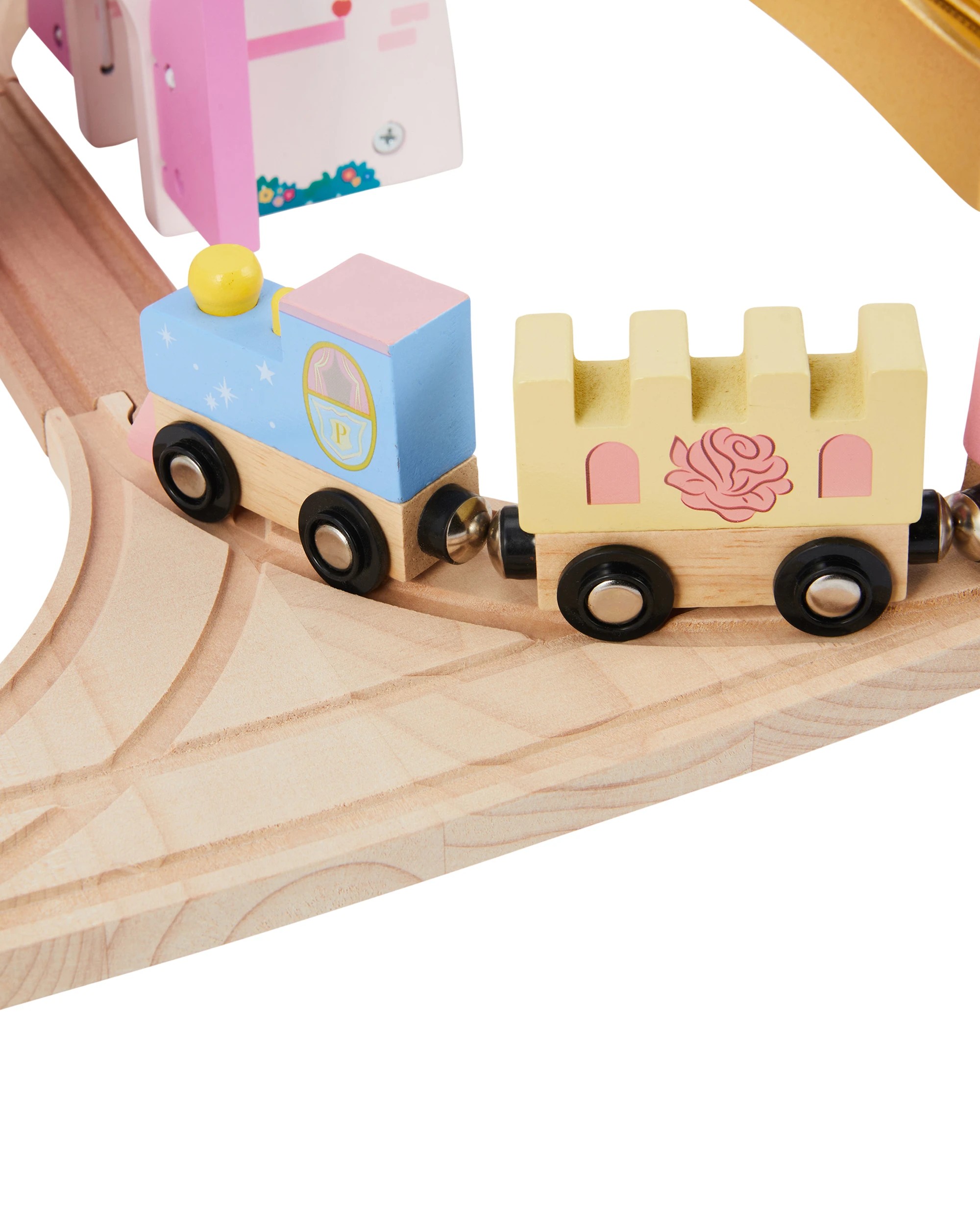 5 Wooden Toys: Disney Princess Train Set, 5 of 8