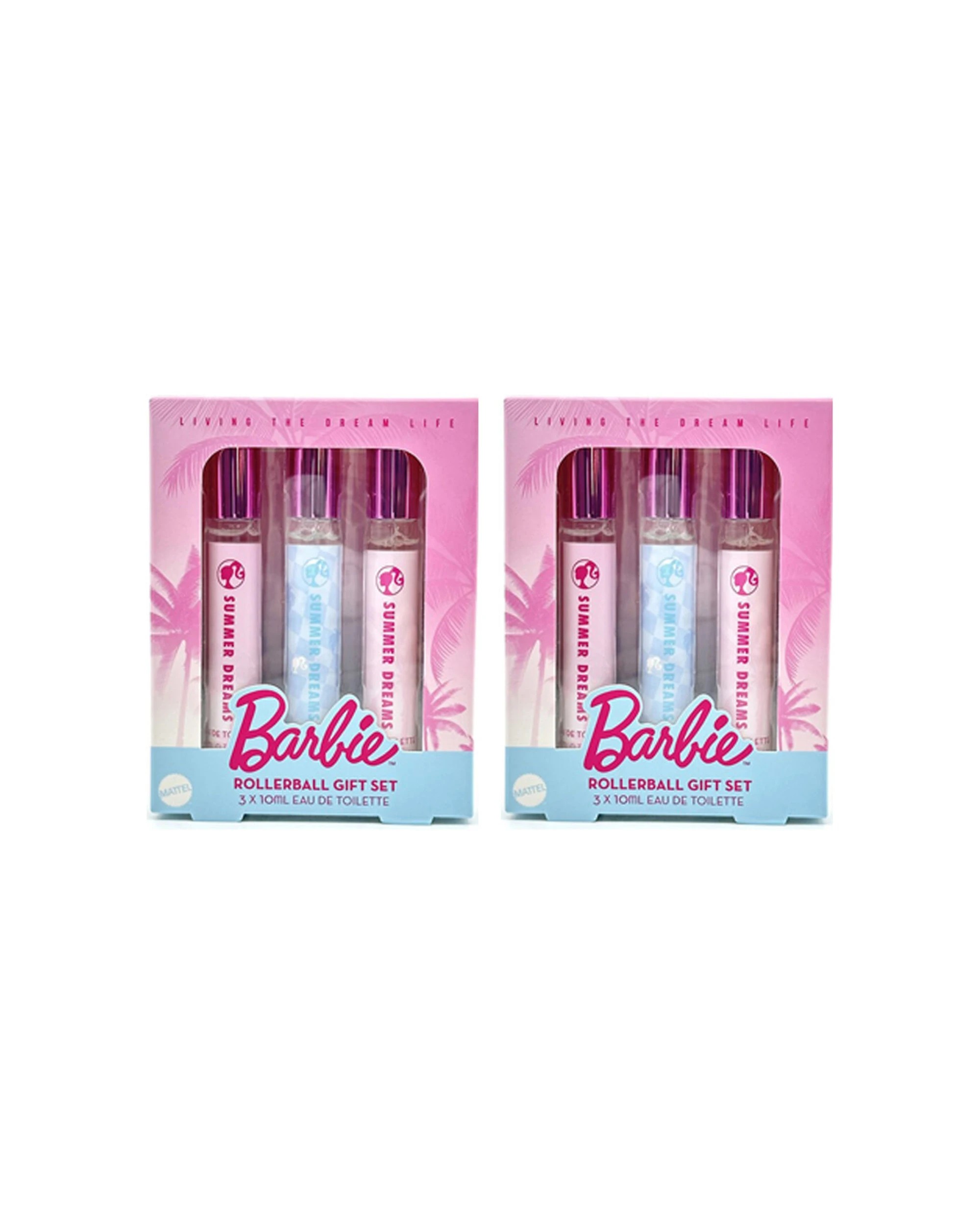 1 Barbie 2PK 3pc Tween Range Rollerball Gift Set Eau De Toilette 10ml - Multi, 1 of 1