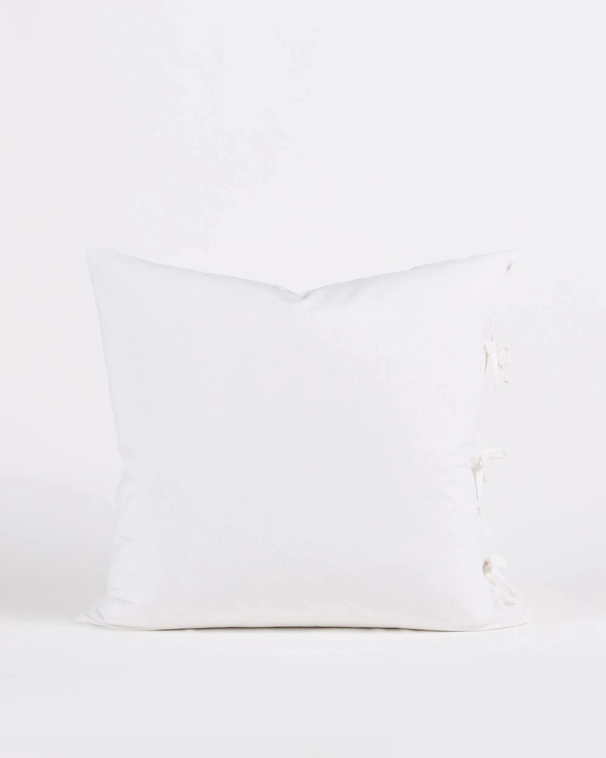 1 Target Laynie Linen/Cotton European Pillowcase - Queen Bed - White, 1 of 3
