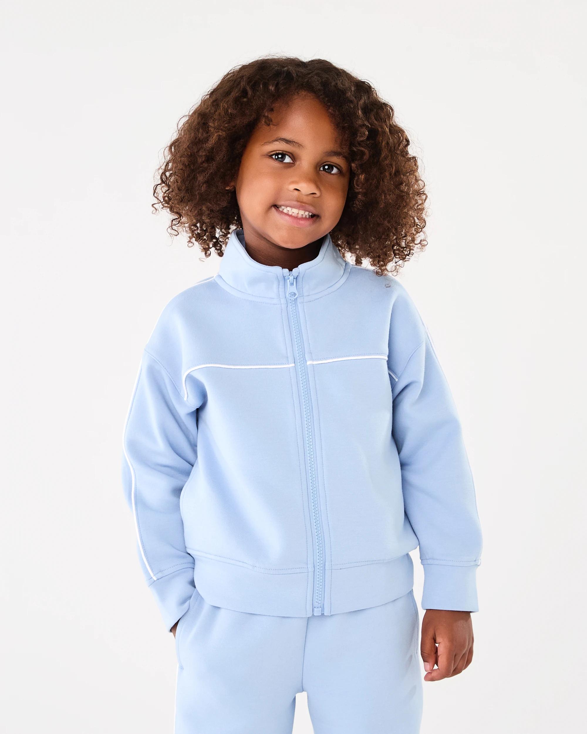 2 Scuba Zip Through Blu Kntky, 2 of 5