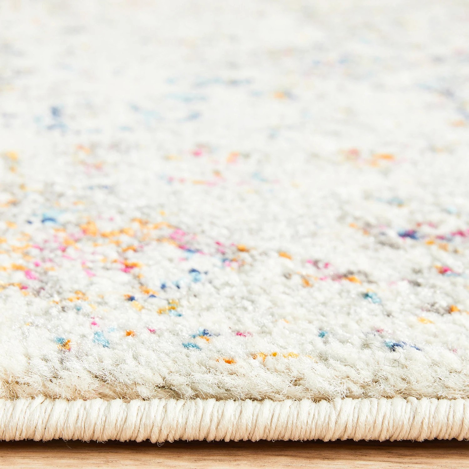 7 Common Ground Rugs Era 911 400x80cm - Large Runner Power Loomed Pet Friendly Rug - Natural, 7 of 9