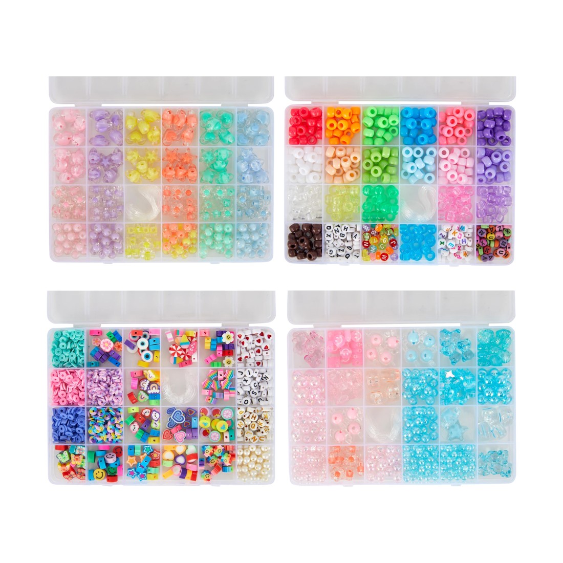 2 DIY Rainbow Jewellery Necklace and Bracelet Set - Assorted, 2 of 2