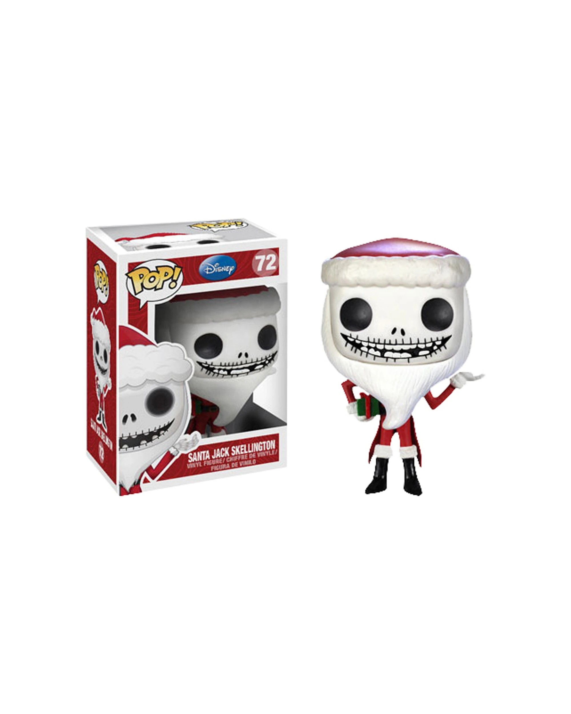 3 POP NBX - Santa Jack Pop Pop Vinyl Figure 10cm Vinyl Figure Collectible - Multi, 3 of 3
