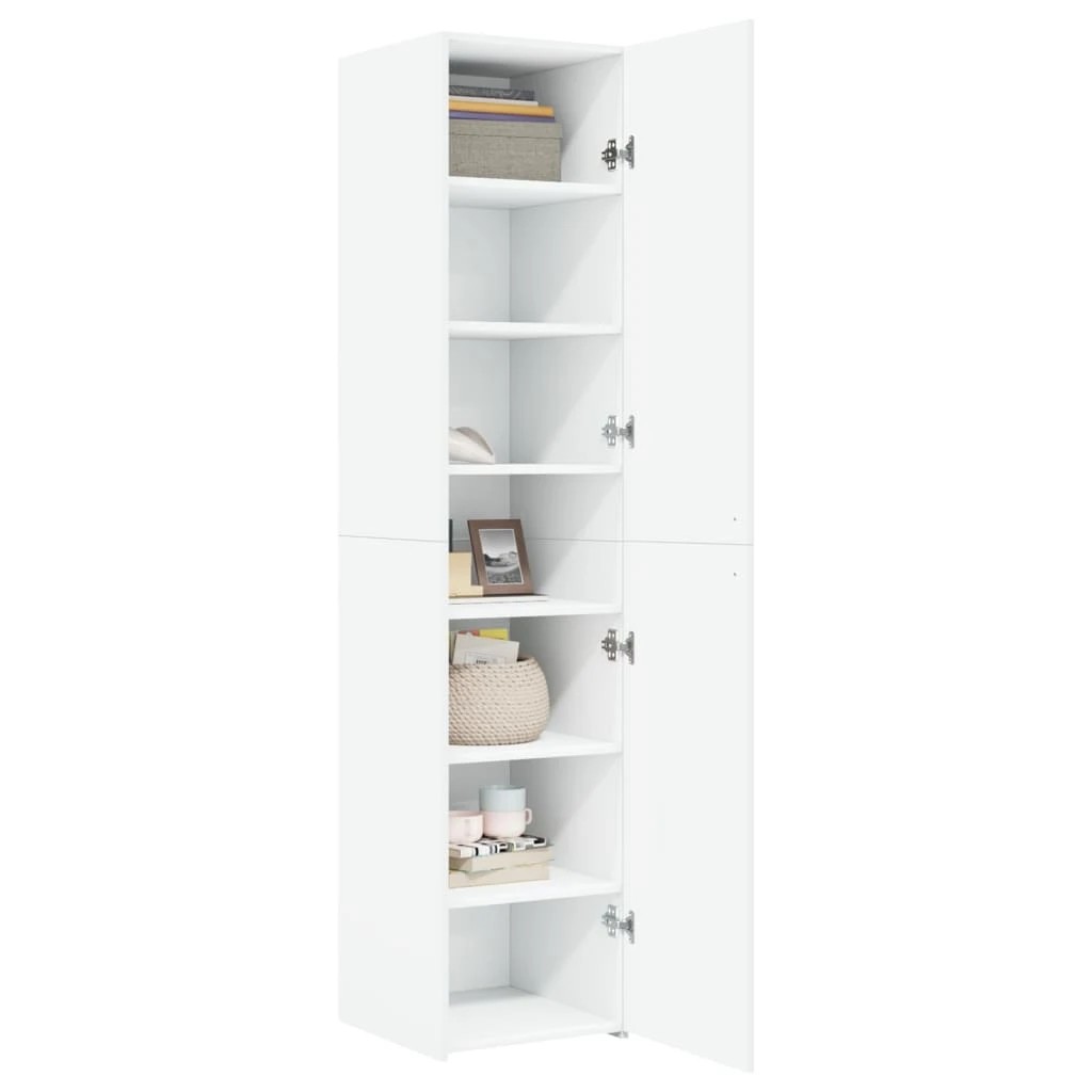 7 vidaXL Engineered Wood Highboard Ample Storage - White, 7 of 10