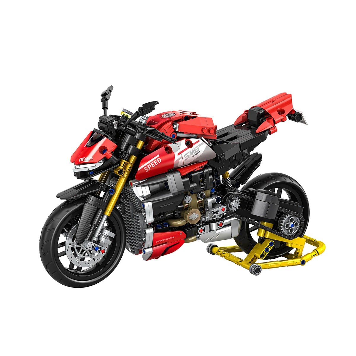 2 963 Piece Mini Blocks Vehicle Series: Motorbike, 2 of 4
