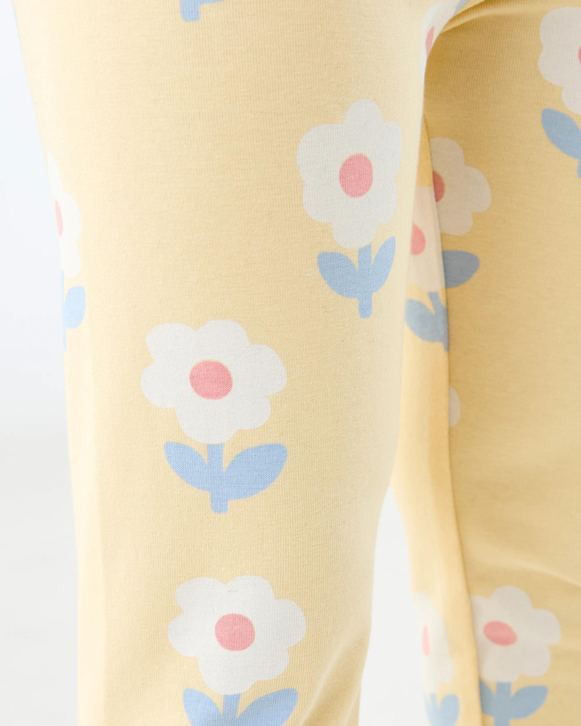 4 Printed Leggings Ylw Floral, 4 of 6