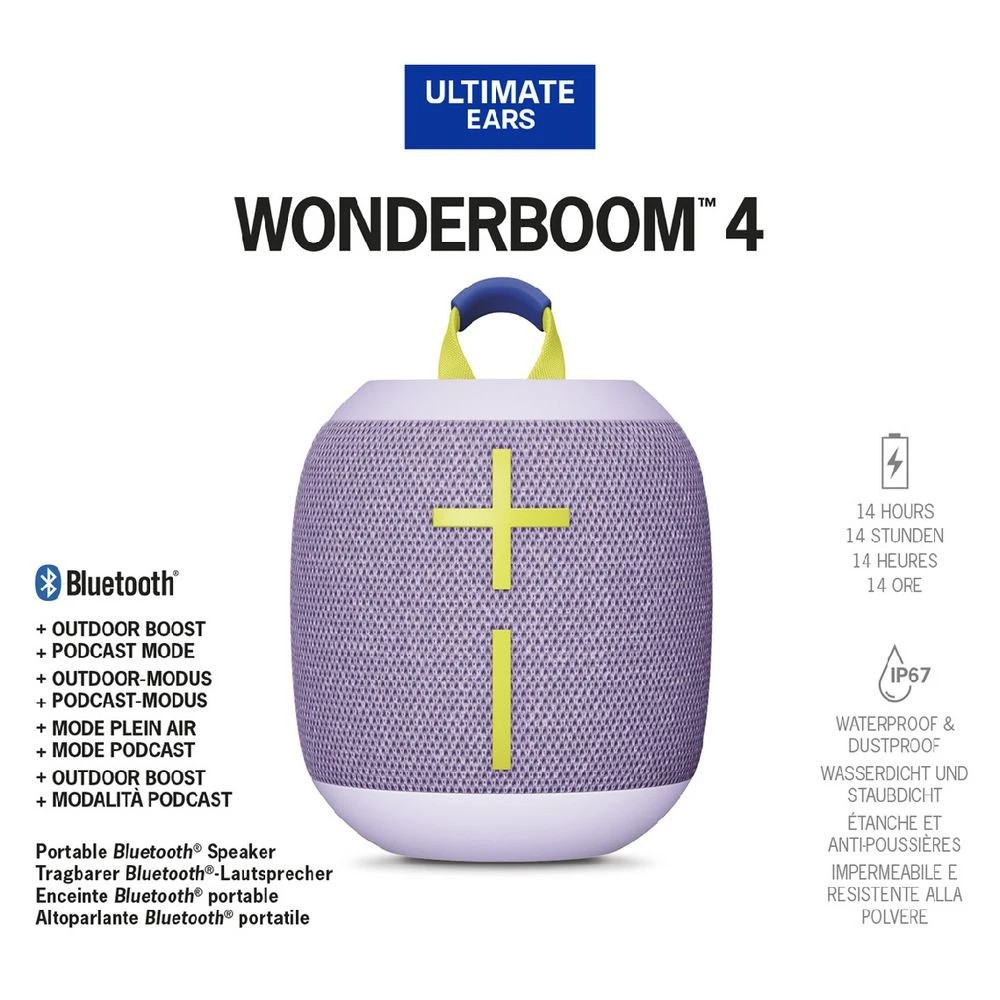 6 Ultimate Ears Wonderboom 4 Lilac, 6 of 9