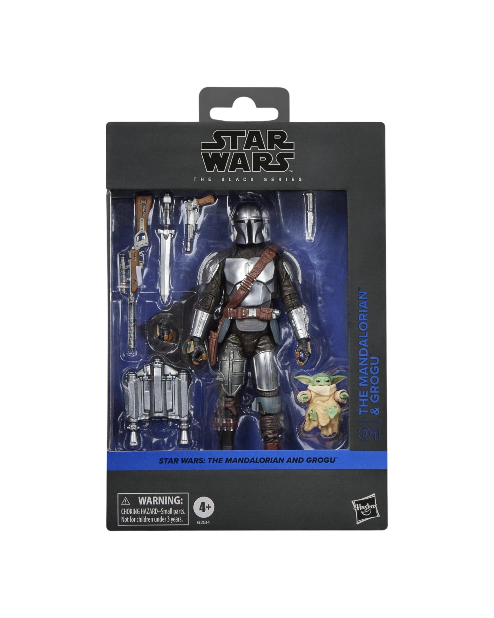 1 Star Wars The Black Series Star Wars: The Mandalorian and Grogu The Mandalorian and Grogu Action Figure, 1 of 10