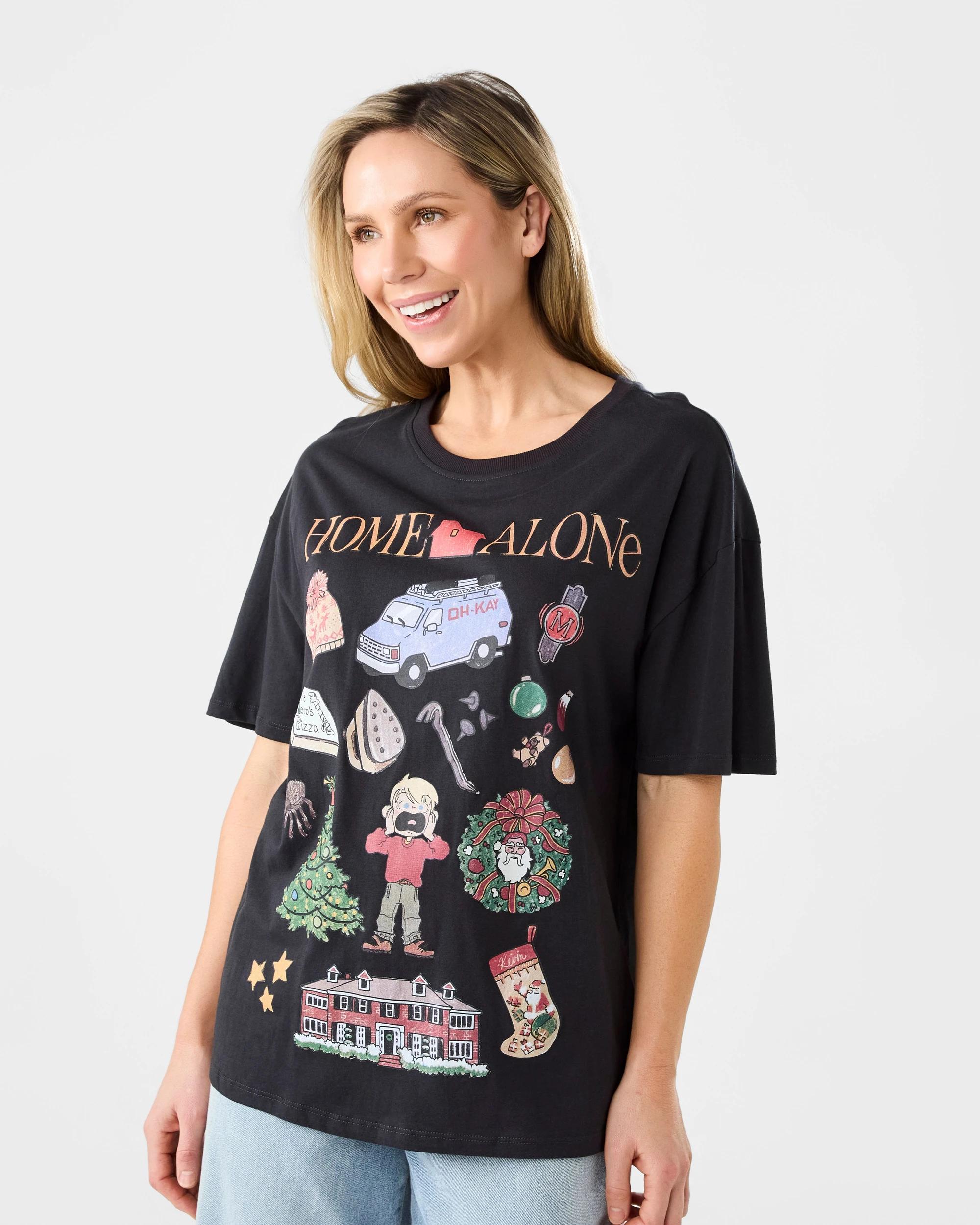 2 Home Alone License Short Sleeve T-shirt Homealonew, 2 of 7