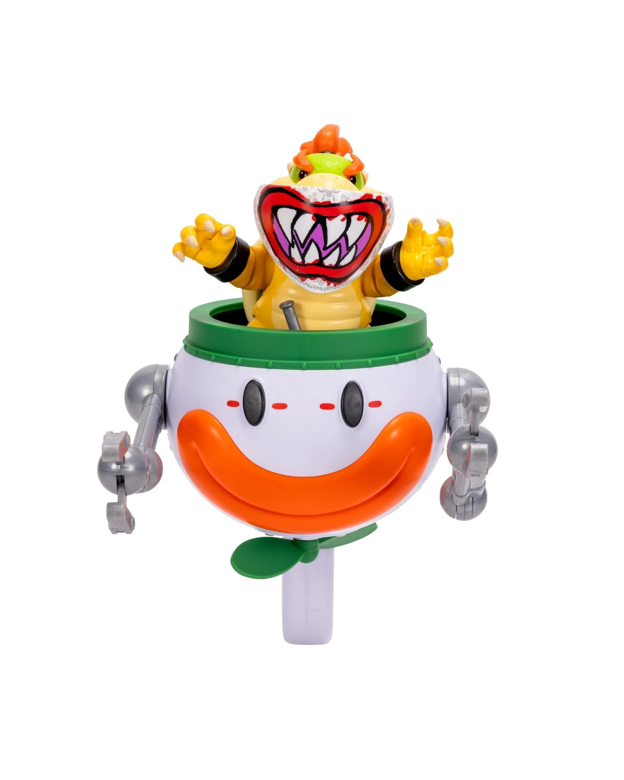 5 The Super Mario Galaxy Movie Bowser Jr. Clown Car 5 inch Figure, 5 of 9