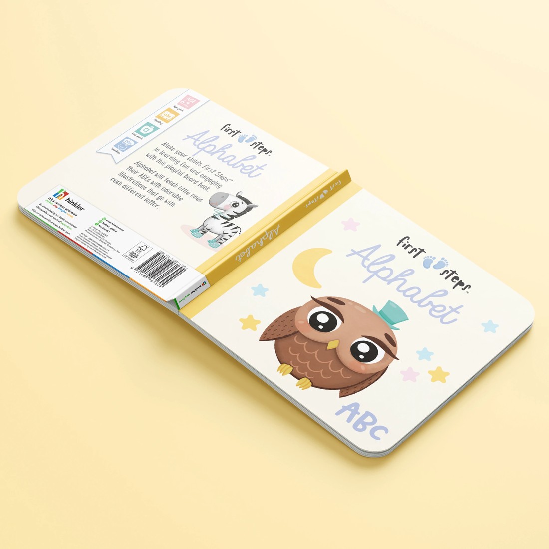 5 First Steps Alphabet - Board Book, 5 of 5