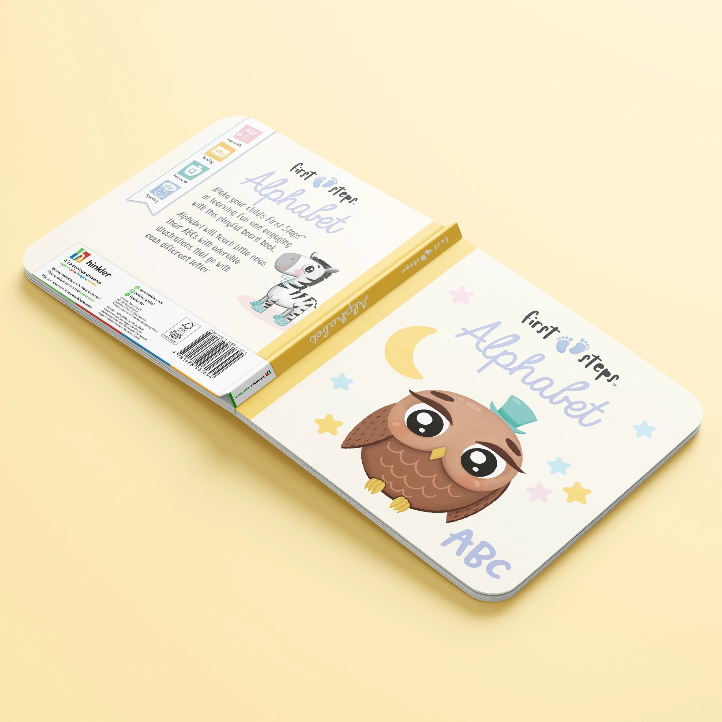 5 First Steps Alphabet - Board Book, 5 of 5