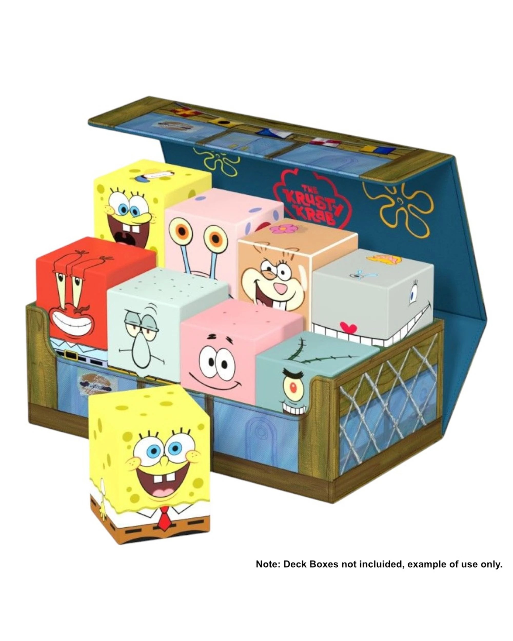 5 Ultimate Guard Squaroes Spongebob Squarepants Krusty Krab Collector Case, 5 of 5