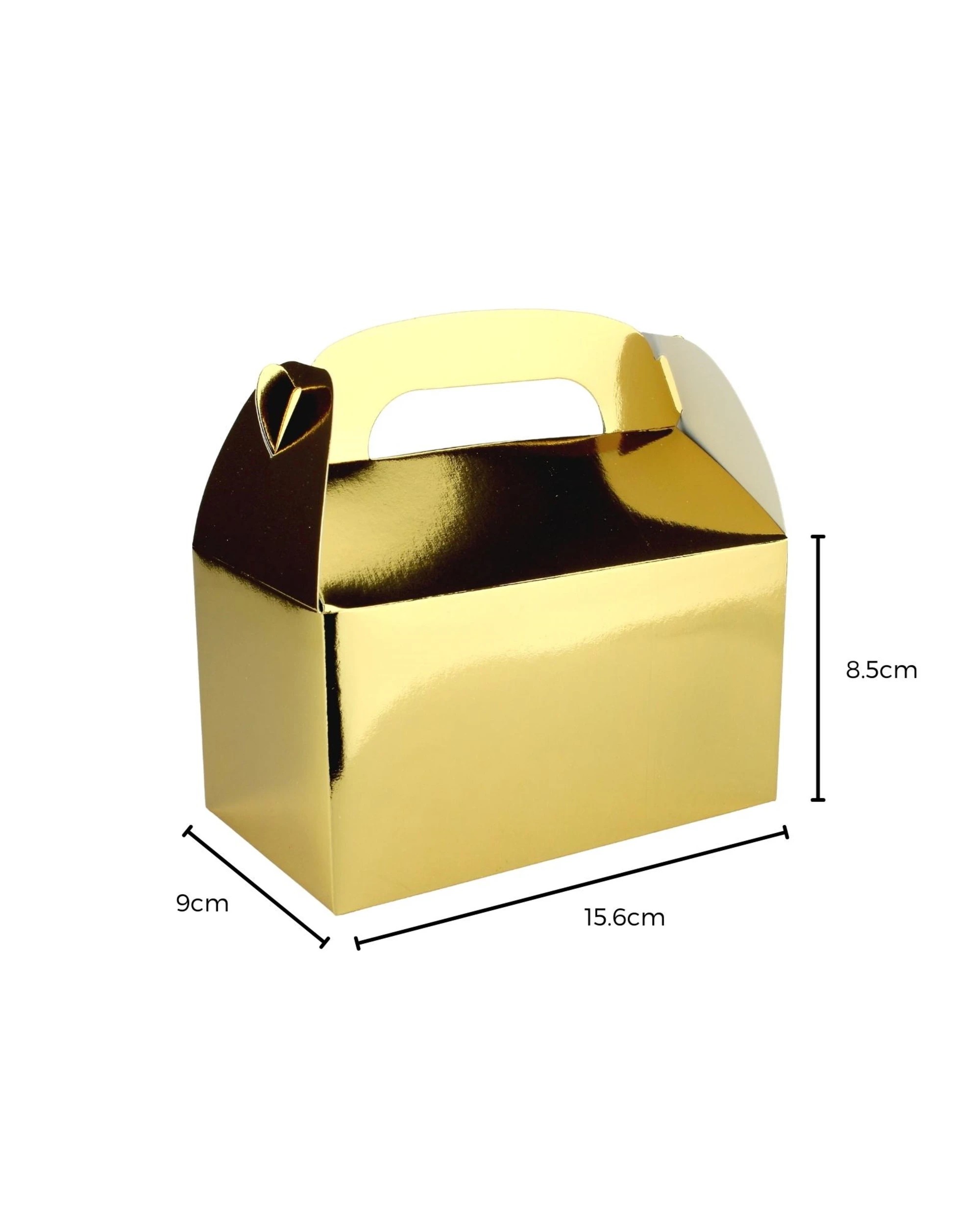 2 Metallic Gold Lolly/Treat Boxes (Pack of 6), 2 of 2