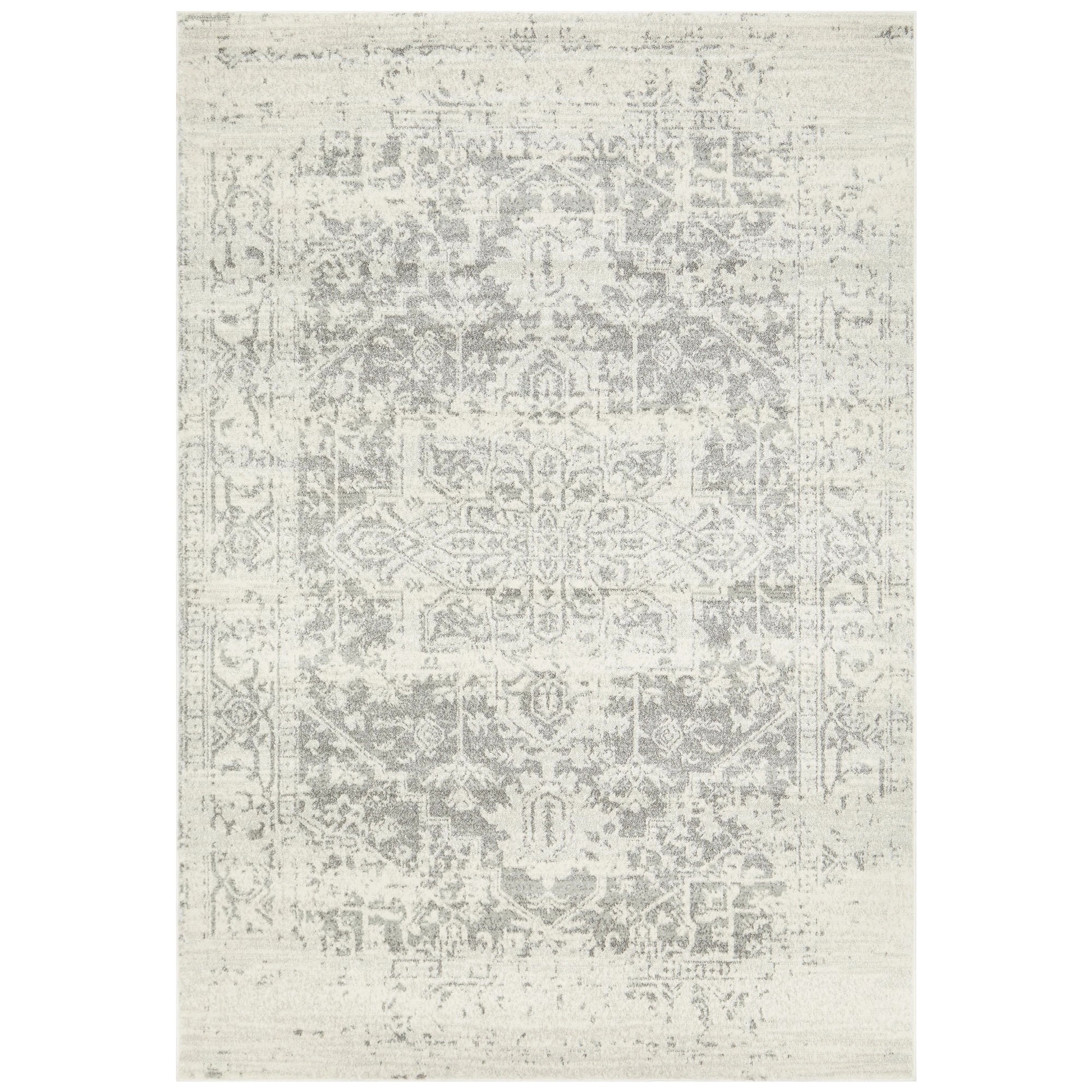 1 Common Ground Rugs Encore 253 230x160cm - Silver, 1 of 9
