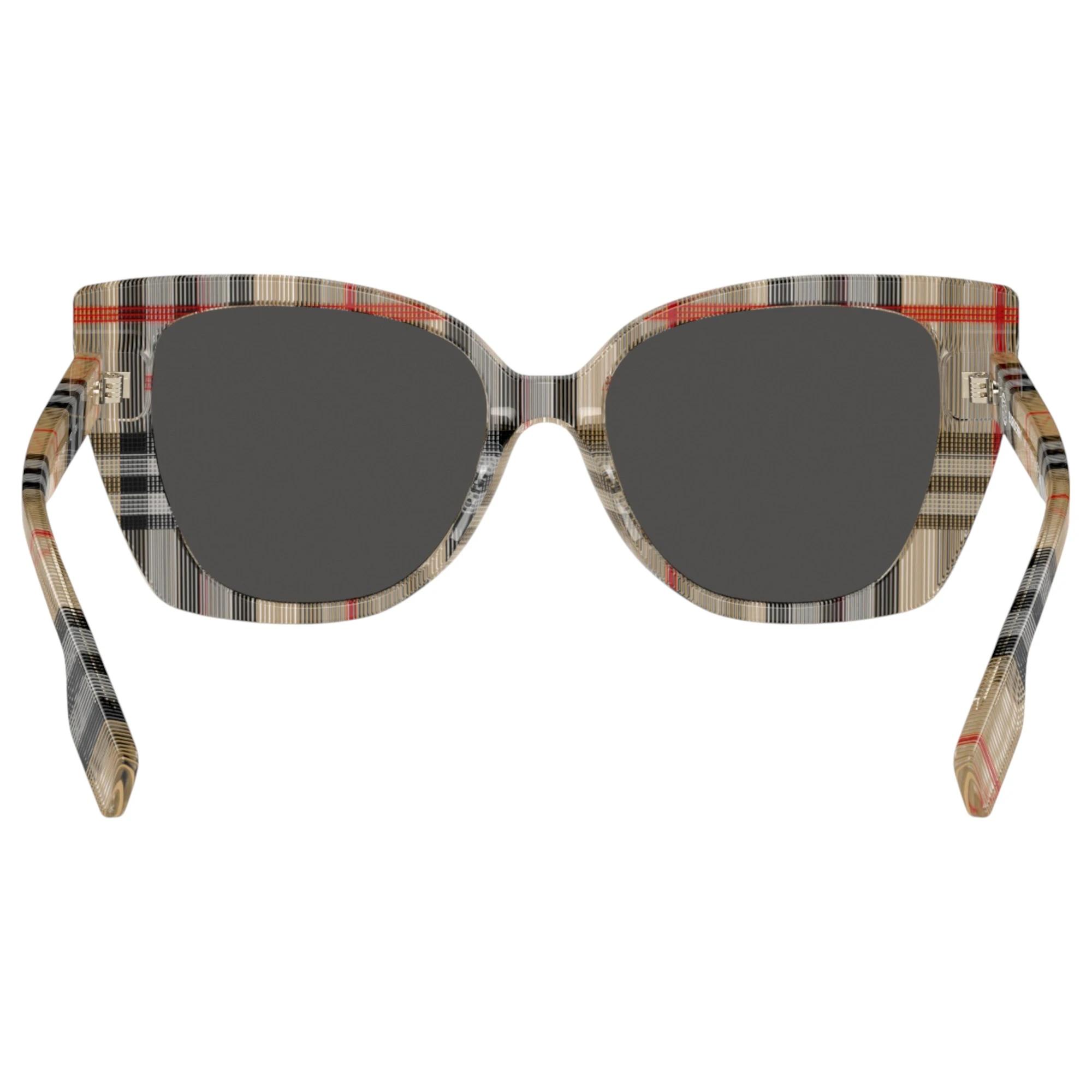 4 Burberry Womens Sunglasses Meryl BE4393 Vintage Check/ Dark Grey Sunnies VINTAGE CHECK/DARK GREY, 4 of 5
