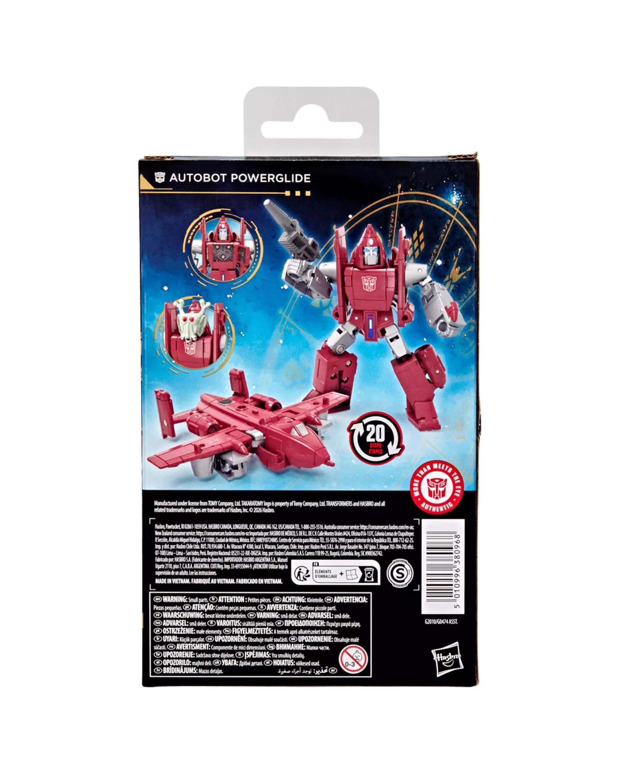 6 Transformers Age of the Primes Deluxe Class Autobot Powerglide, 6 of 6
