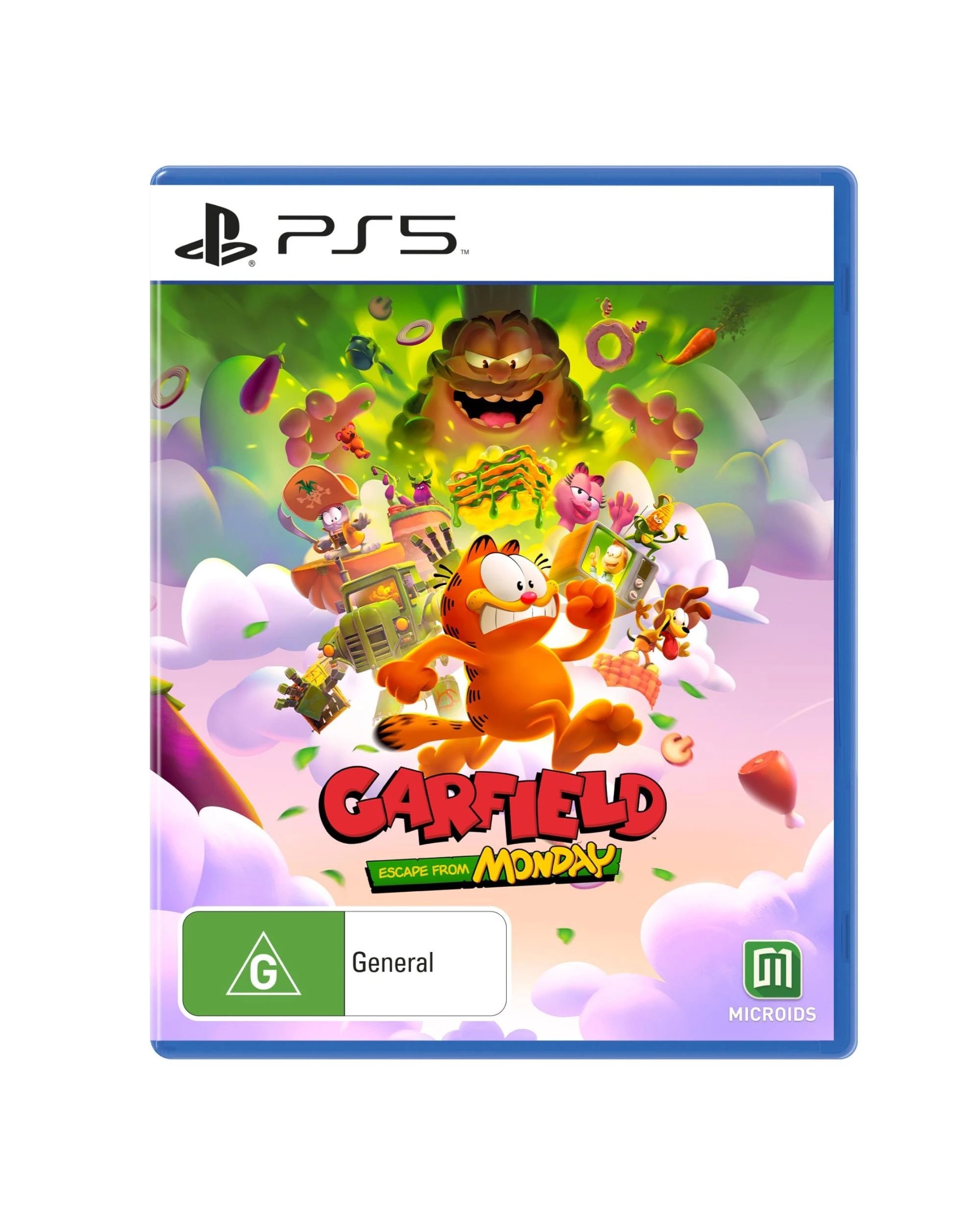 1 Garfield Escape from Monday - PS5, 1 of 6