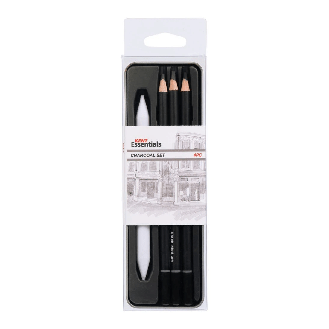 2 Kent Essentials Charcoal Sketching Set 4 Piece, 2 of 4