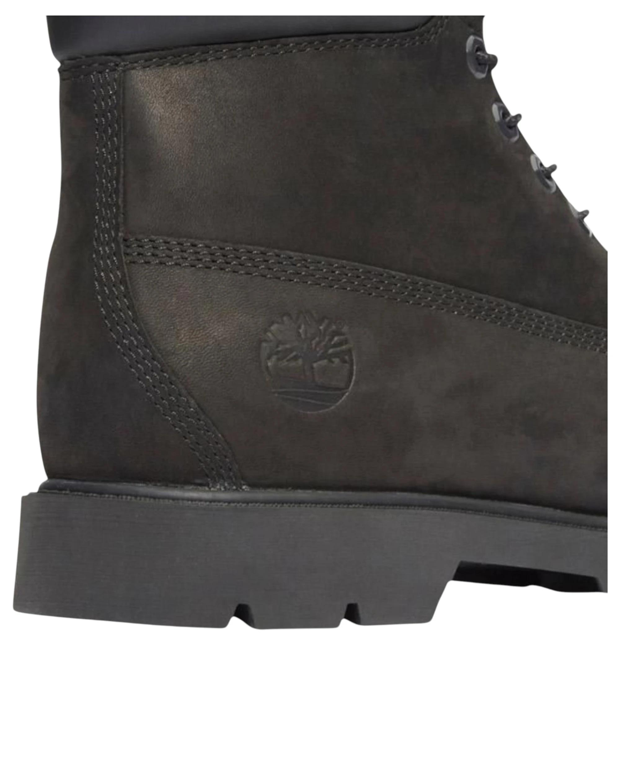 2 Timberland Mens 6-Inch Black Nubuck Classic Waterproof Boots BLACK NUBUCK, 2 of 8