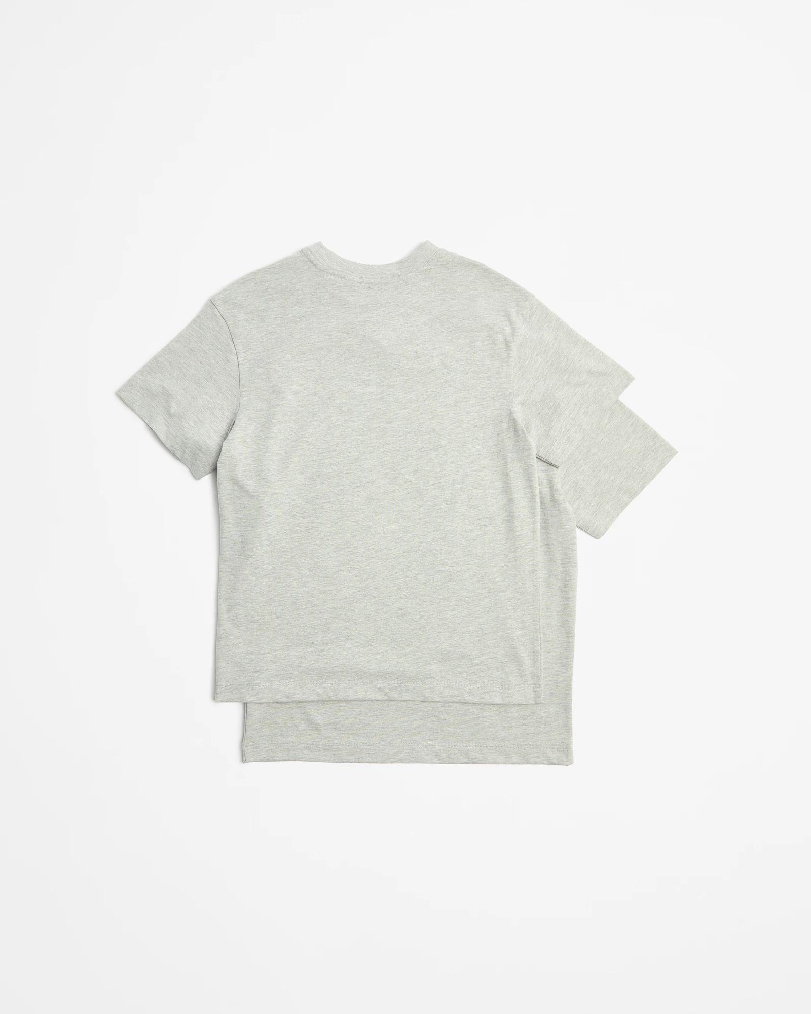 3 Target Australian Cotton T-shirt 2 Pack GREY MARLE, 3 of 3