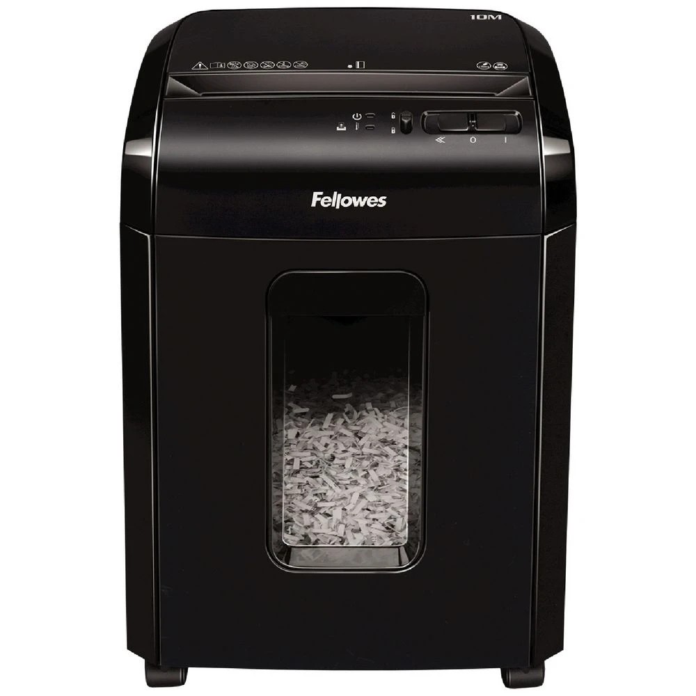 1 Fellowes 10M Micro-cut Shredder, 1 of 4