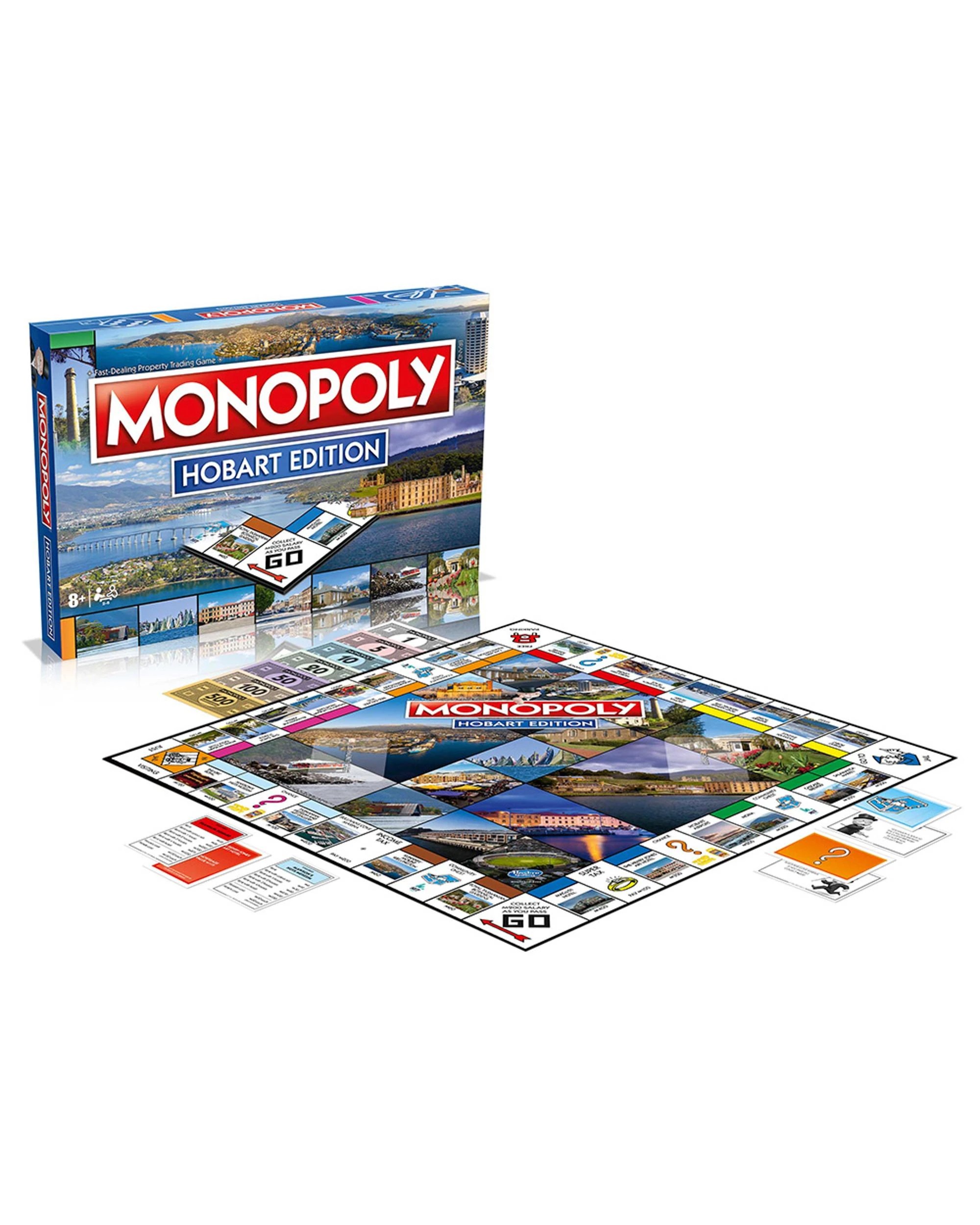 2 Monopoly Hobart Edition Board Game, 2 of 3