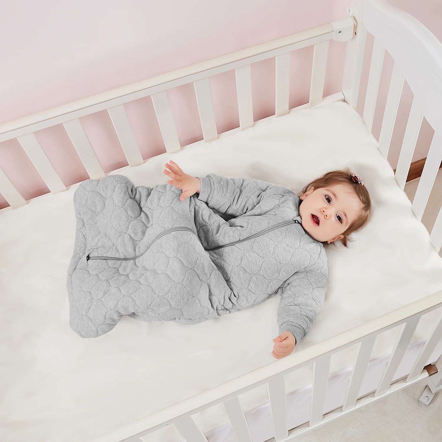 6 Snugtime Quiled Marle Padded Sleeping Bag Small, 6 of 6