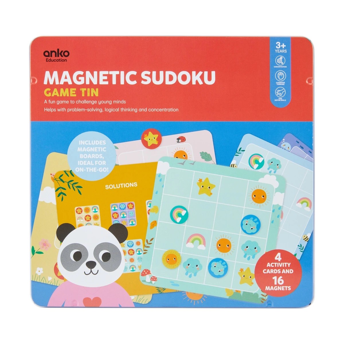 1 Magnetic Sudoku Game Tin, 1 of 9