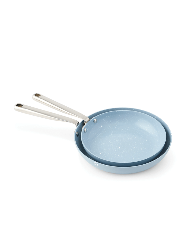 2 Pack Ceramic Coated Non-Stick Fry 