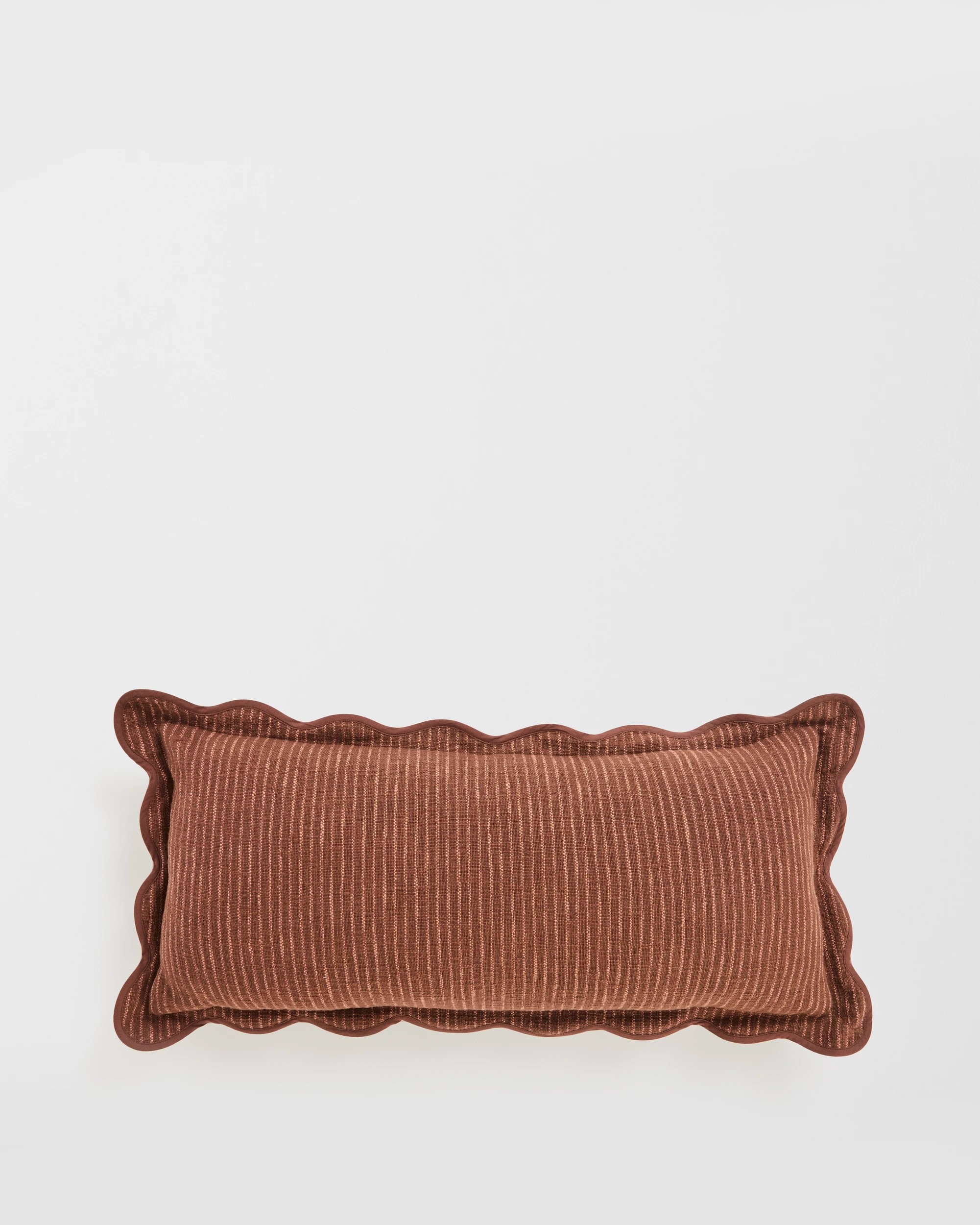 1 Target Aria Stripe Breakfast Cushion - Brown, 1 of 3