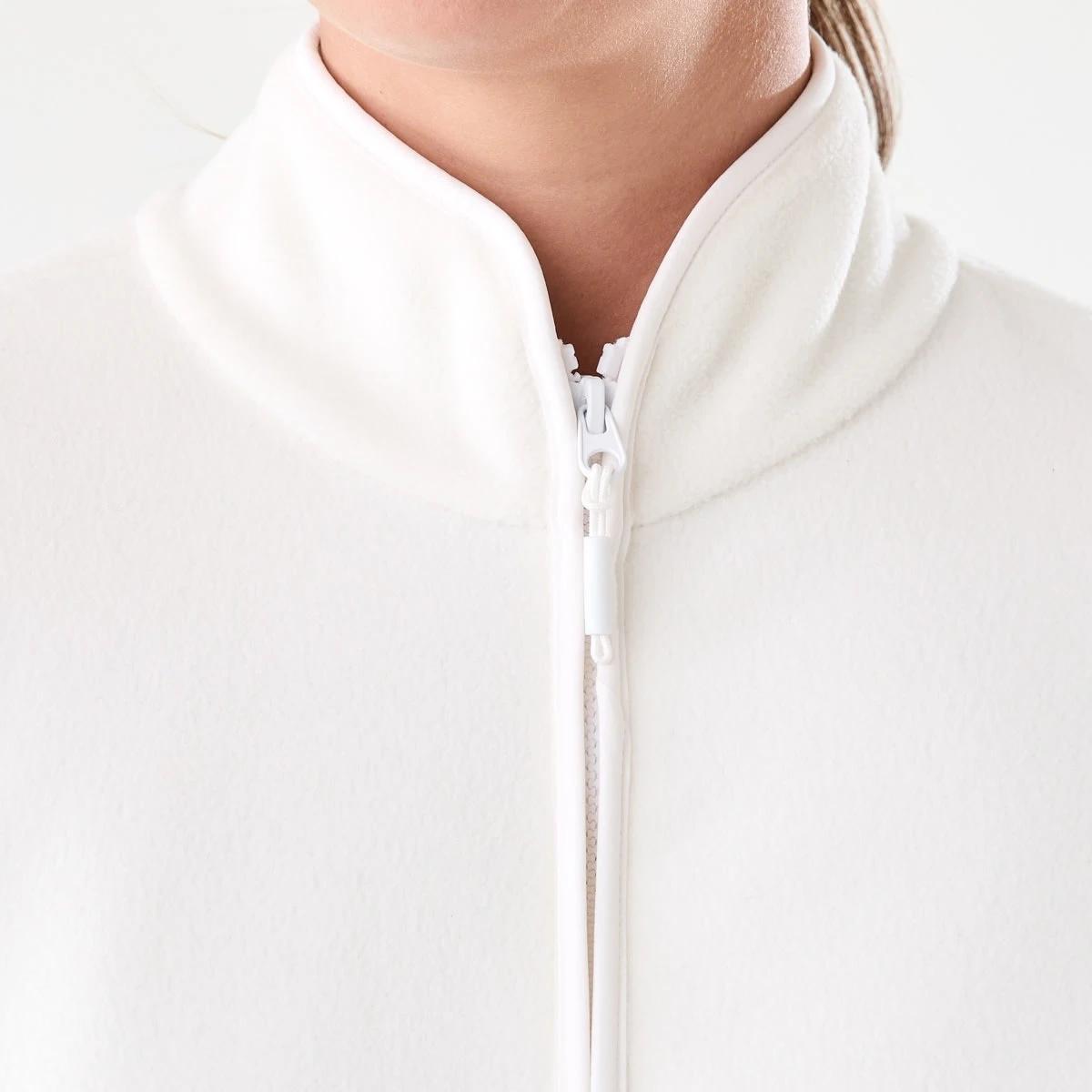 6 Outdoor Polar Fleece Jacket Ecru, 6 of 7