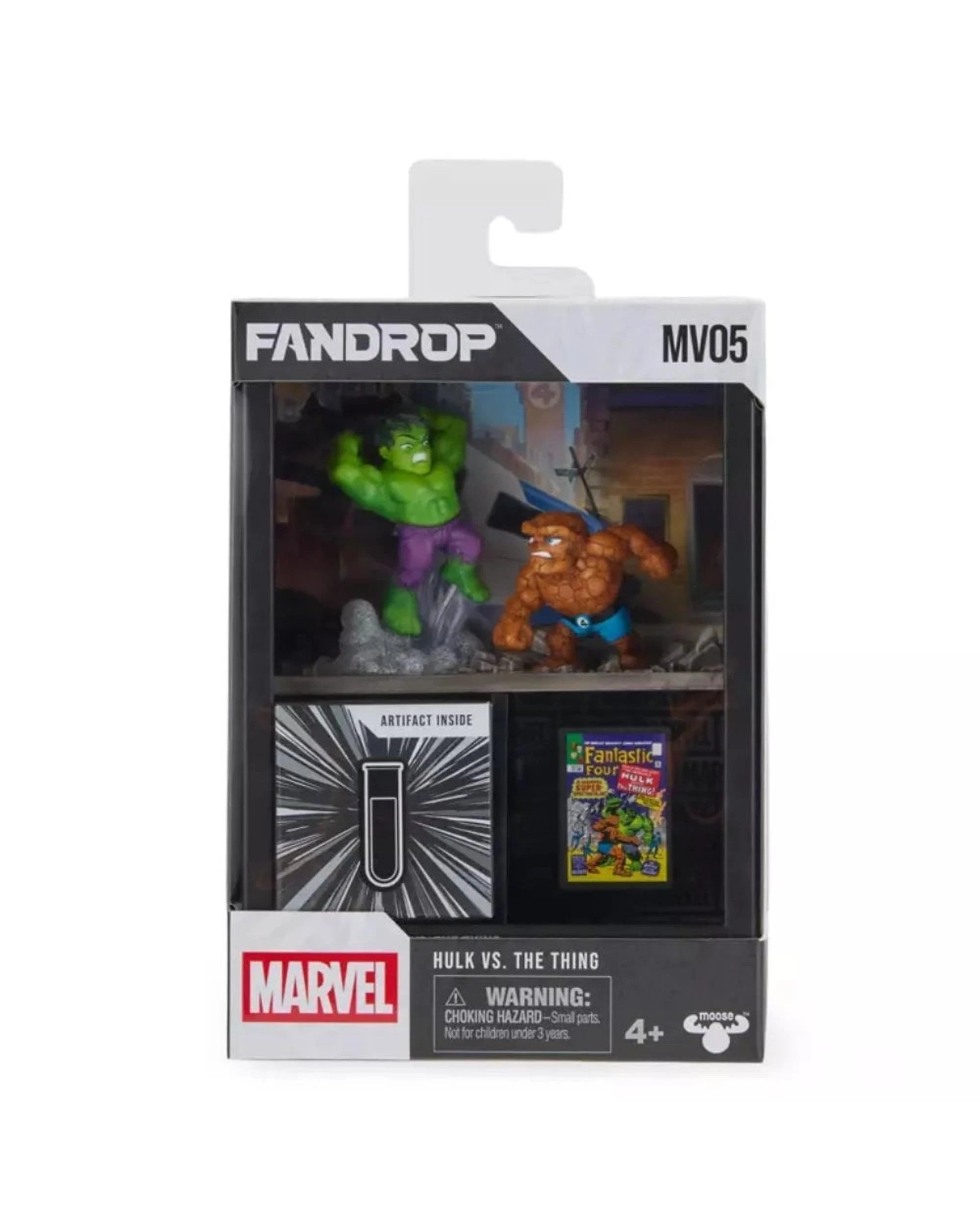 1 Fandrop Marvel MV05 Hulk vs The Thing 2 Figure Diorama, 1 of 5