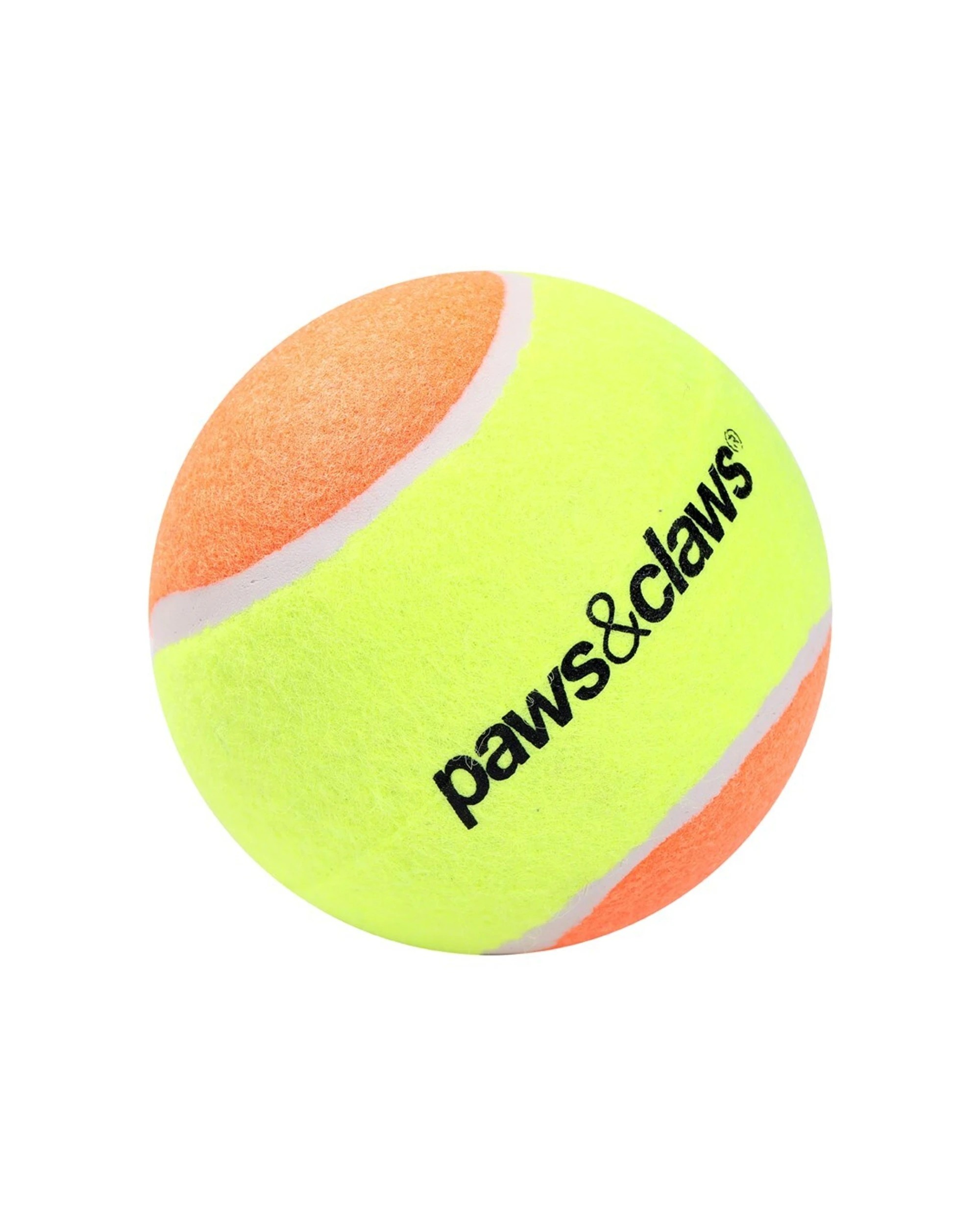 3 Paws And Claws 10cm Jumbo Tennis Ball Durable Dog Toy Colours Large Pets Play Toy - Assorted, 3 of 4