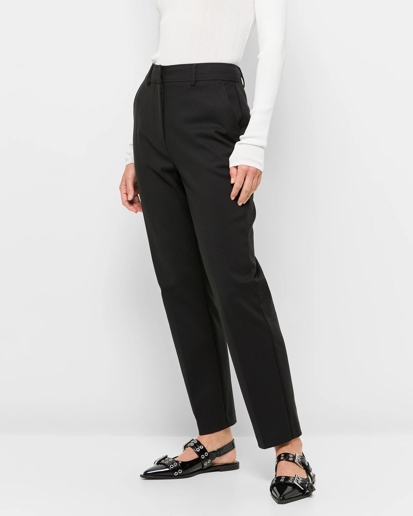 3 Tailored Slim Leg Pants - Preview BLACK, 3 of 5