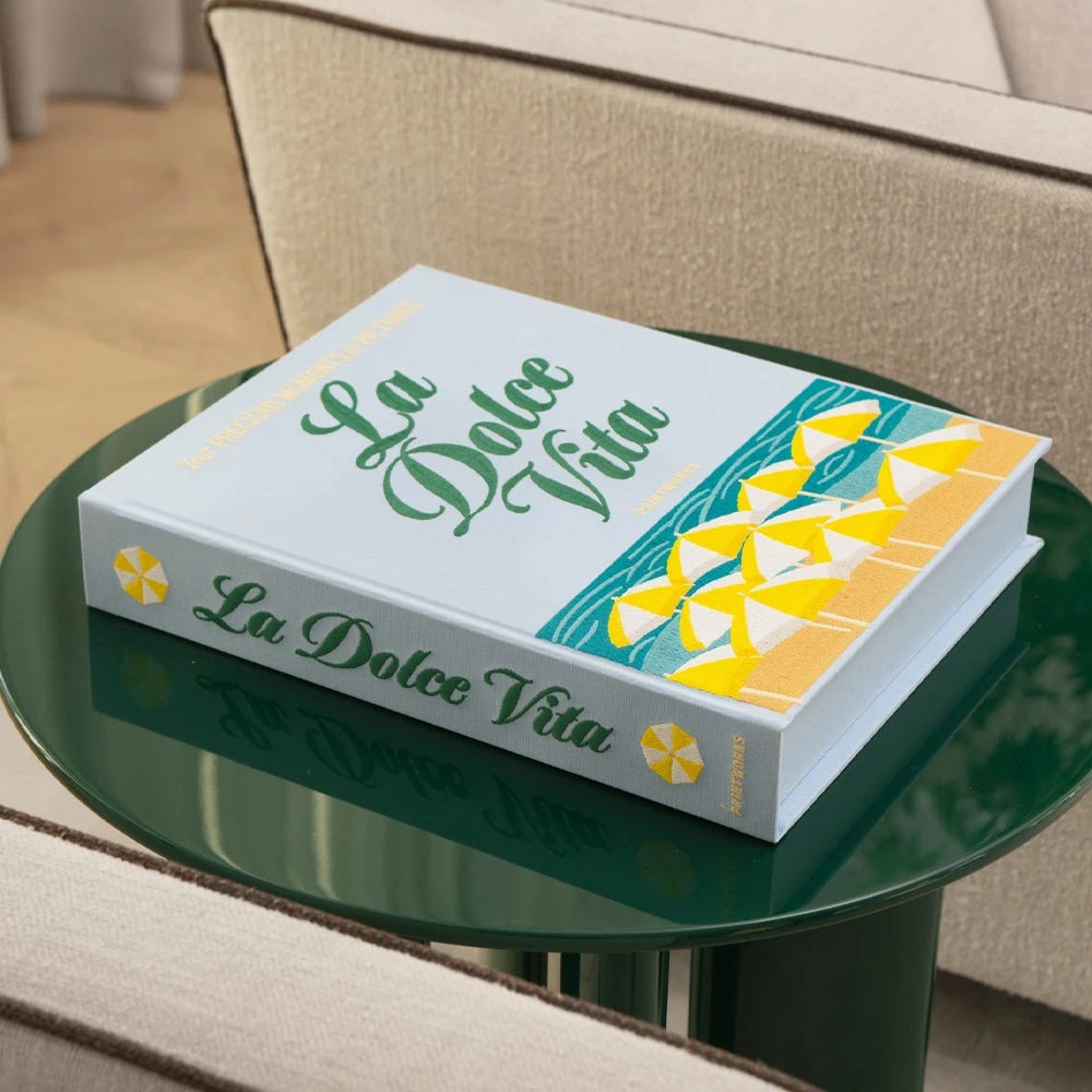 3 Printworks Embroidered Photo Album-Dolce Vita - Blue, 3 of 4