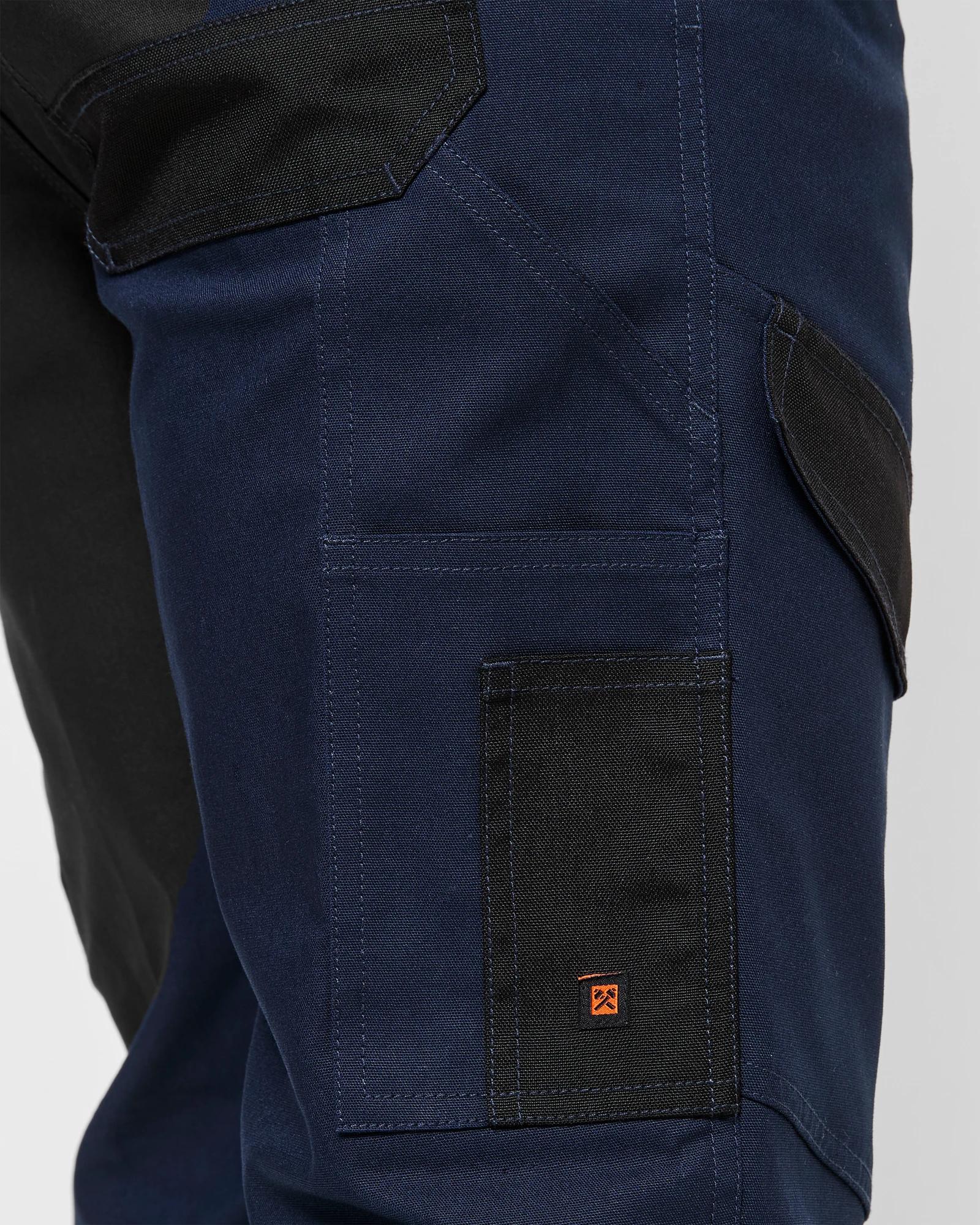 5 Australian Cotton Performance Cargo Jogger Pants - Graphite NAVY BLUE, 5 of 5