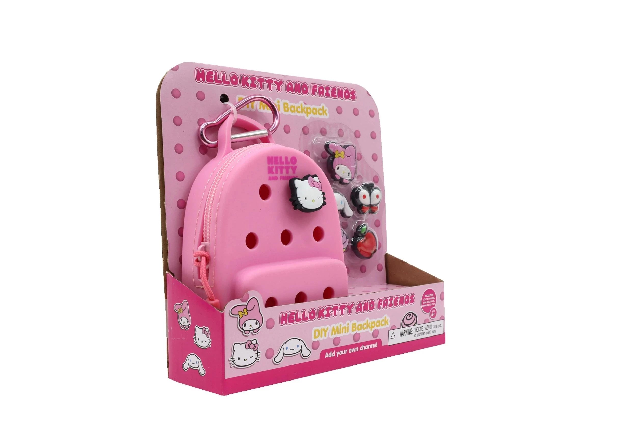 3 Hello Kitty Mini Charm Backpacks - Multi, 3 of 8
