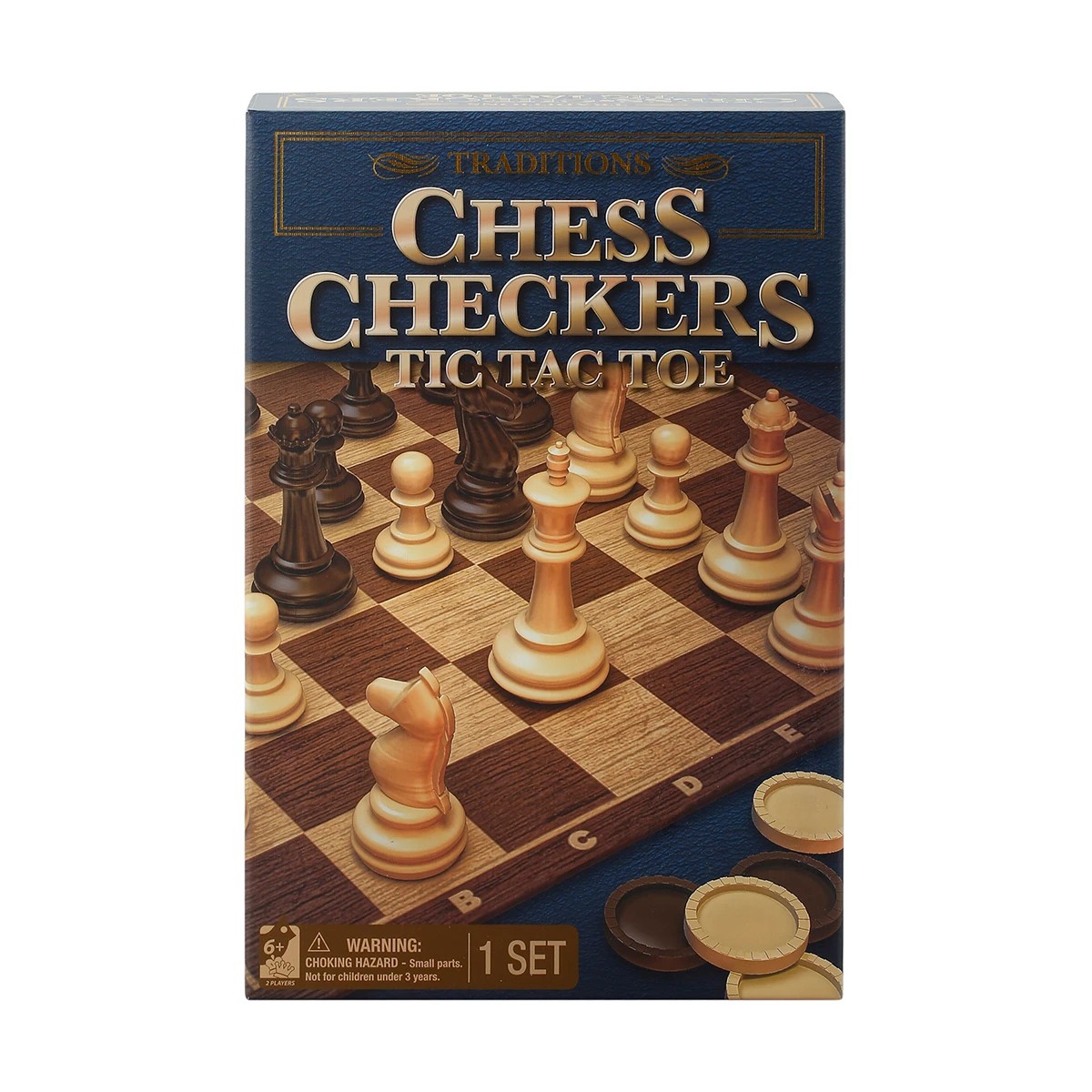 1 Chess Checkers Tic Tac Toe, 1 of 2