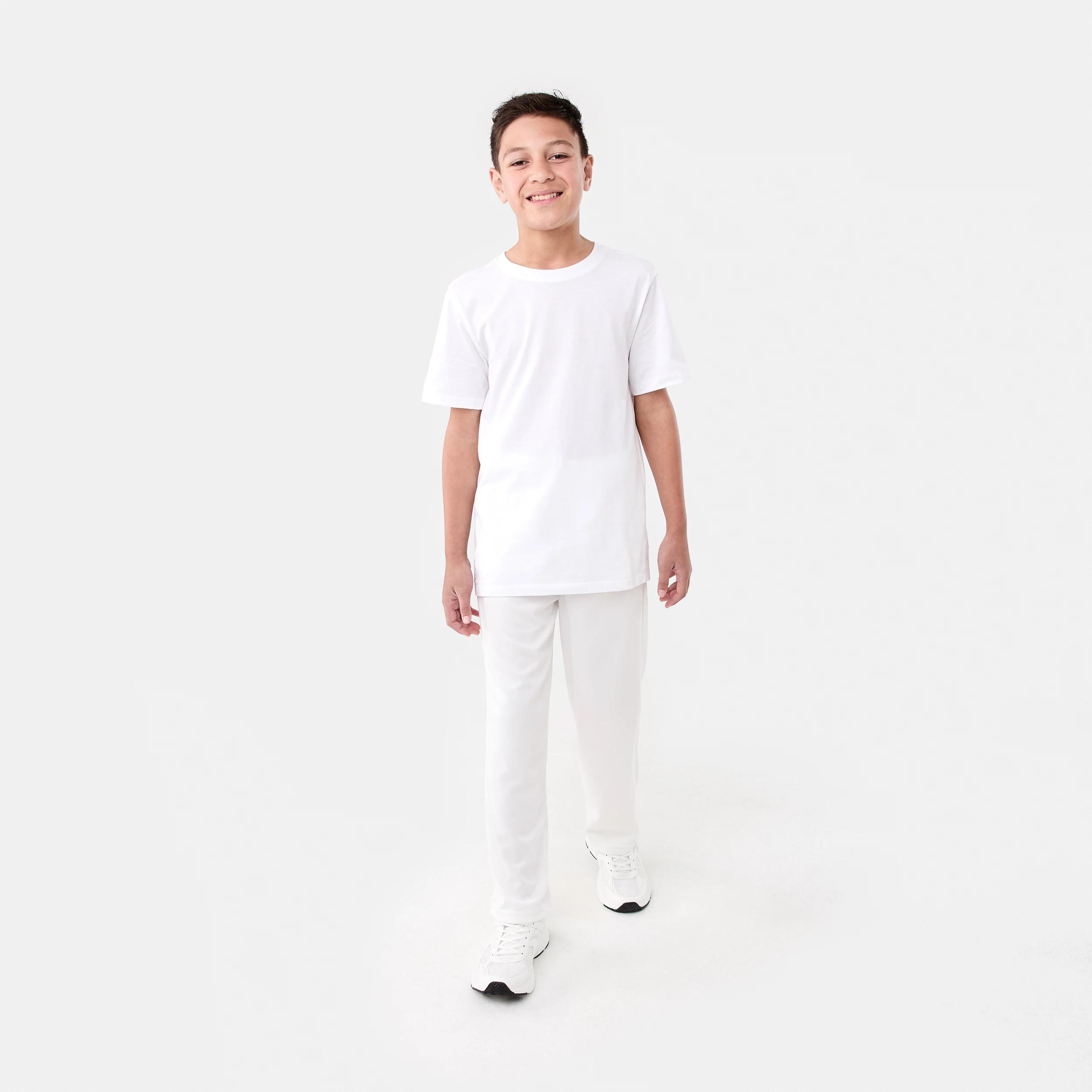 5 Active Kids Cricket Pants WHITE, 5 of 6