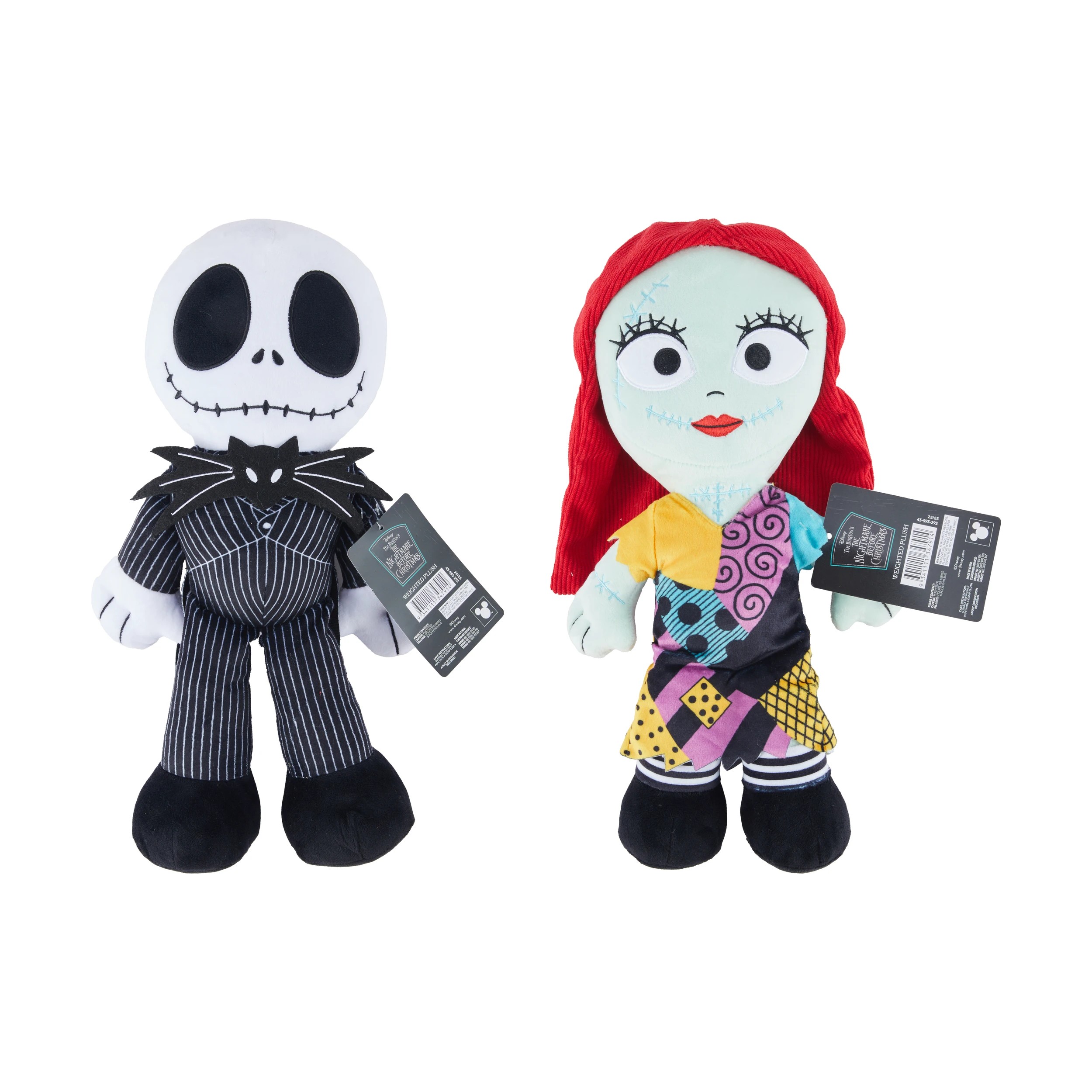 4 Disney Tim Burton's The Nightmare Before Christmas Weighted Plush Toy - Assorted, 4 of 4