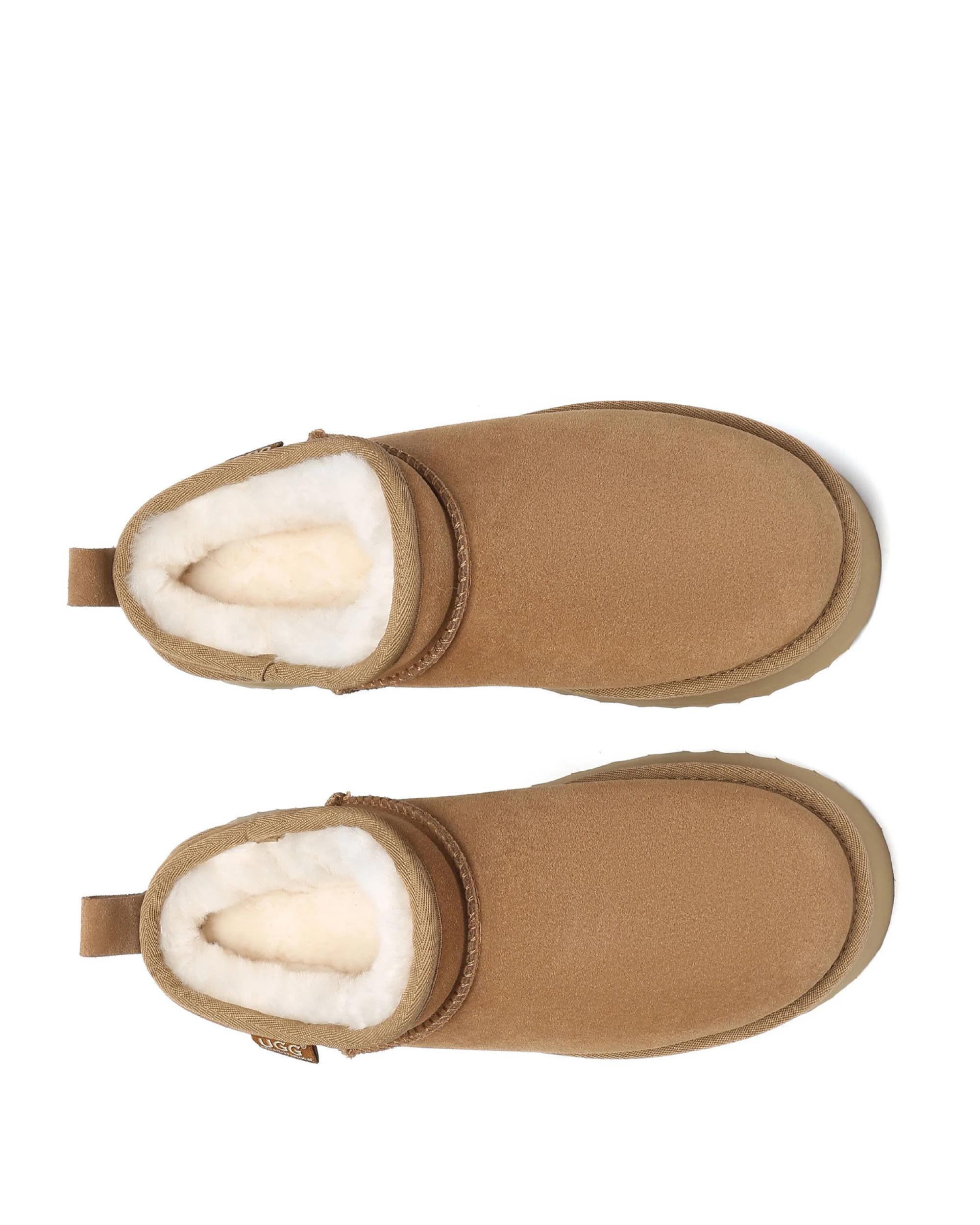 5 Australian Shepherd UGG Womens Nano Classic Platform Boots CHESTNUT, 5 of 5