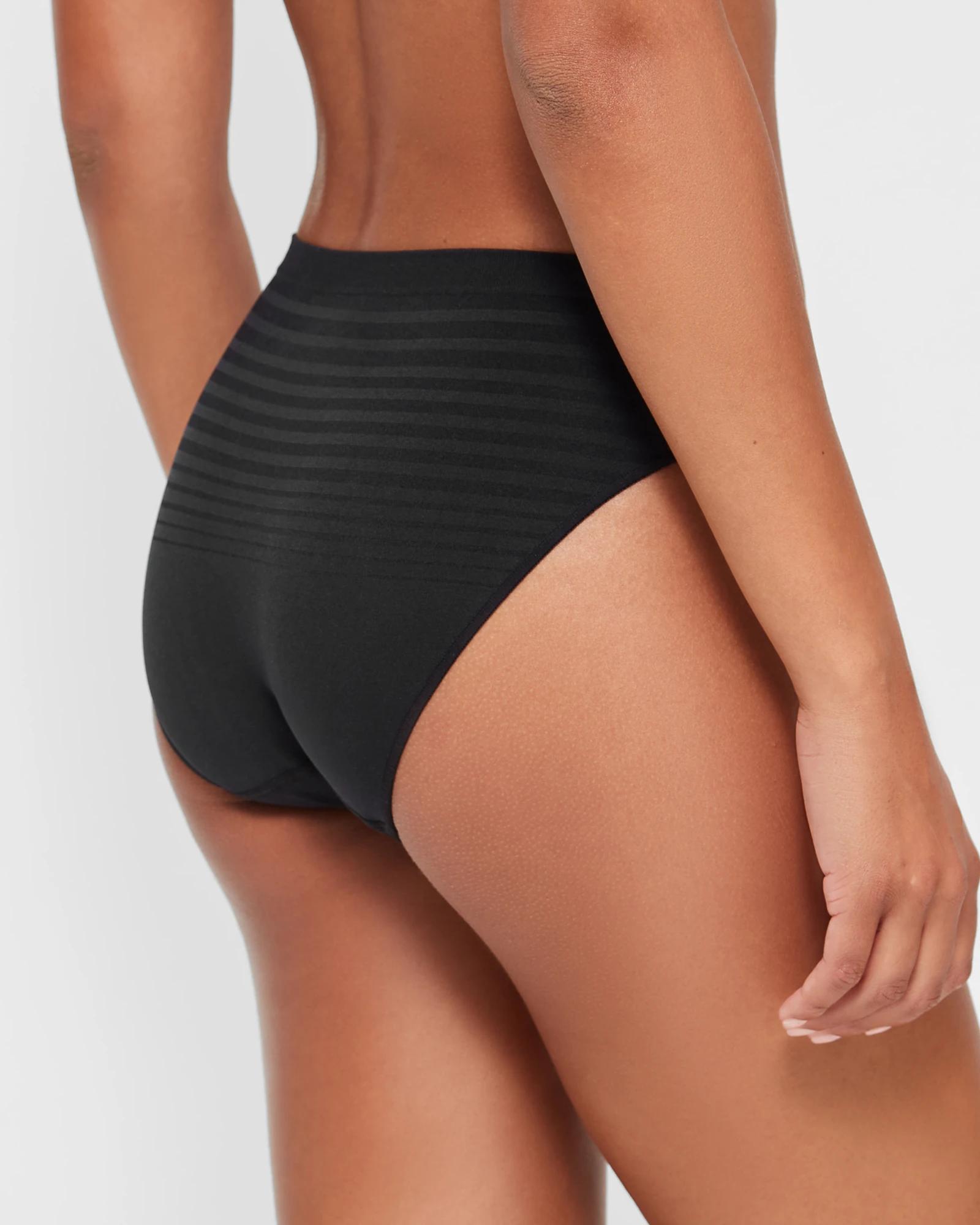4 Target 2 Pack Matte And Shine Bikini Briefs BLACK, 4 of 4