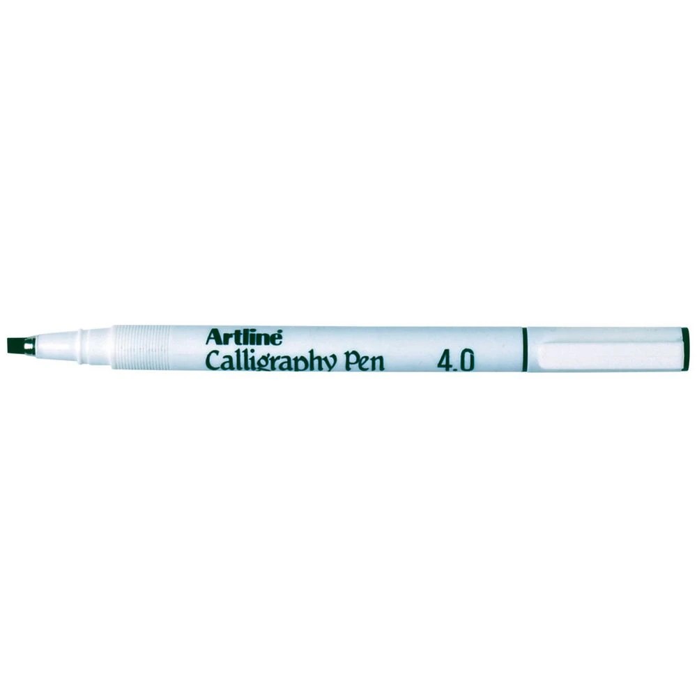 1 Artline 241 Calligraphy Pen 4.0mm Black, 1 of 2
